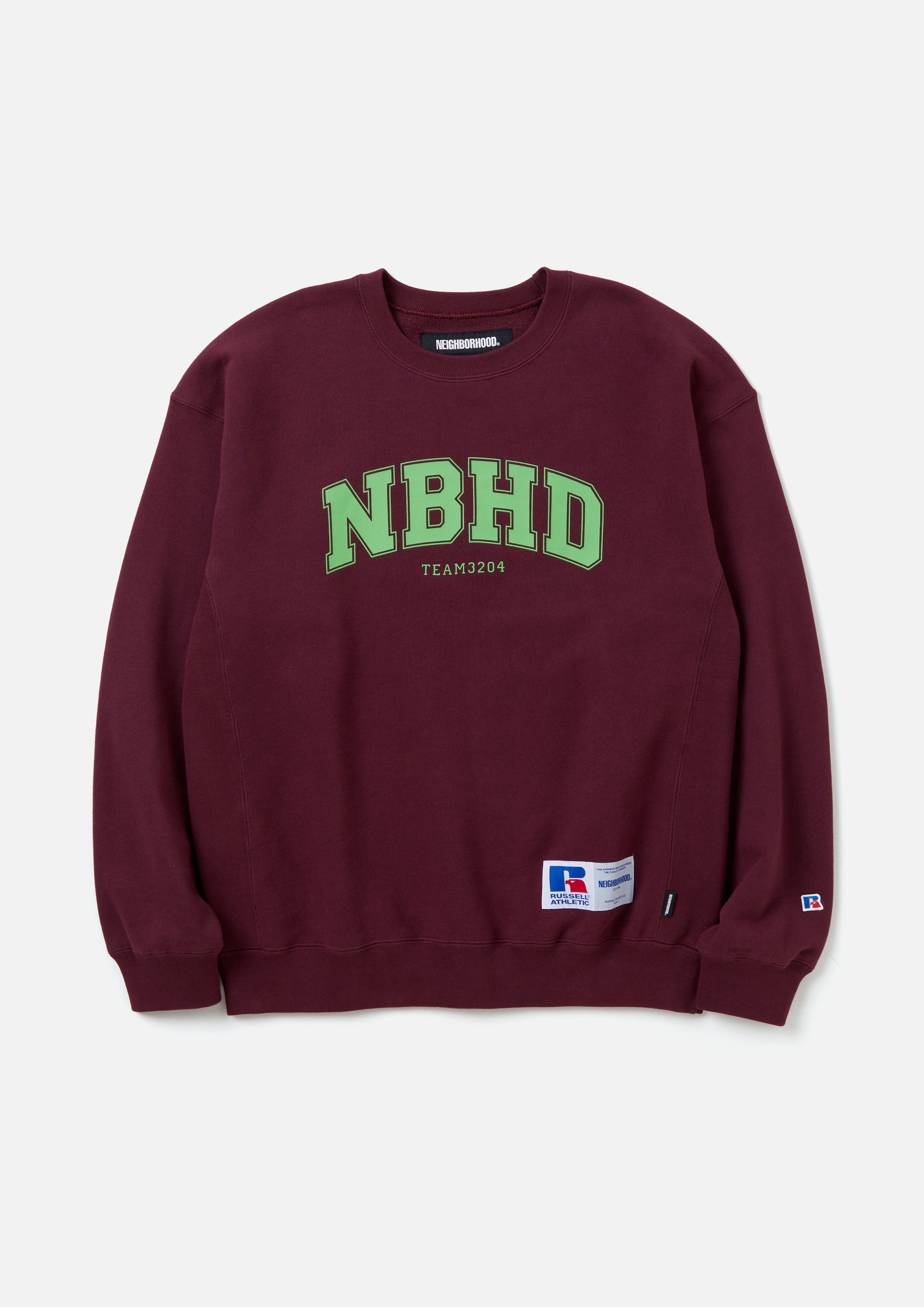 NH X RUSSELL ATHLETIC . SWEATSHIRT LS