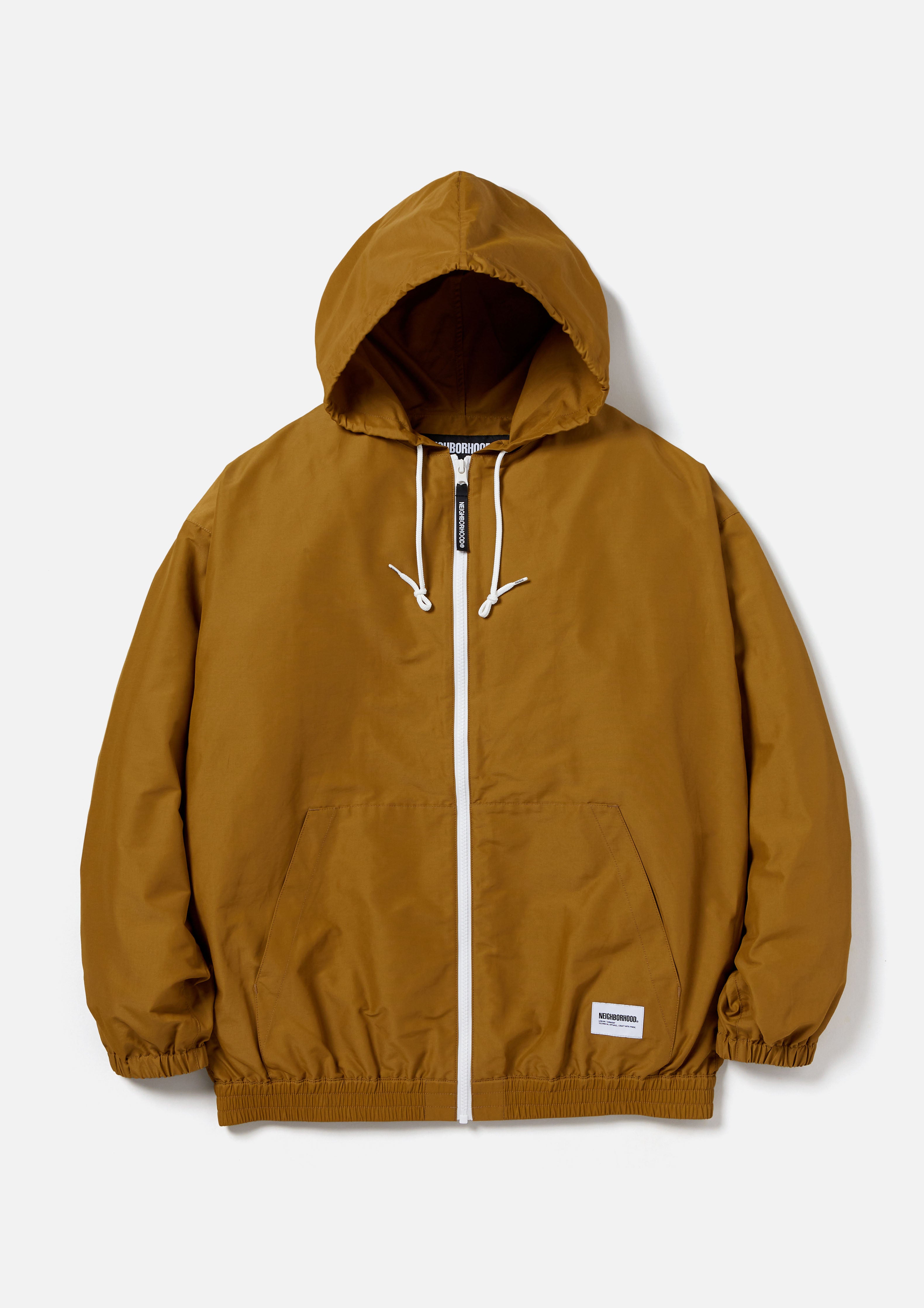 ZIP UP HOODED JACKET