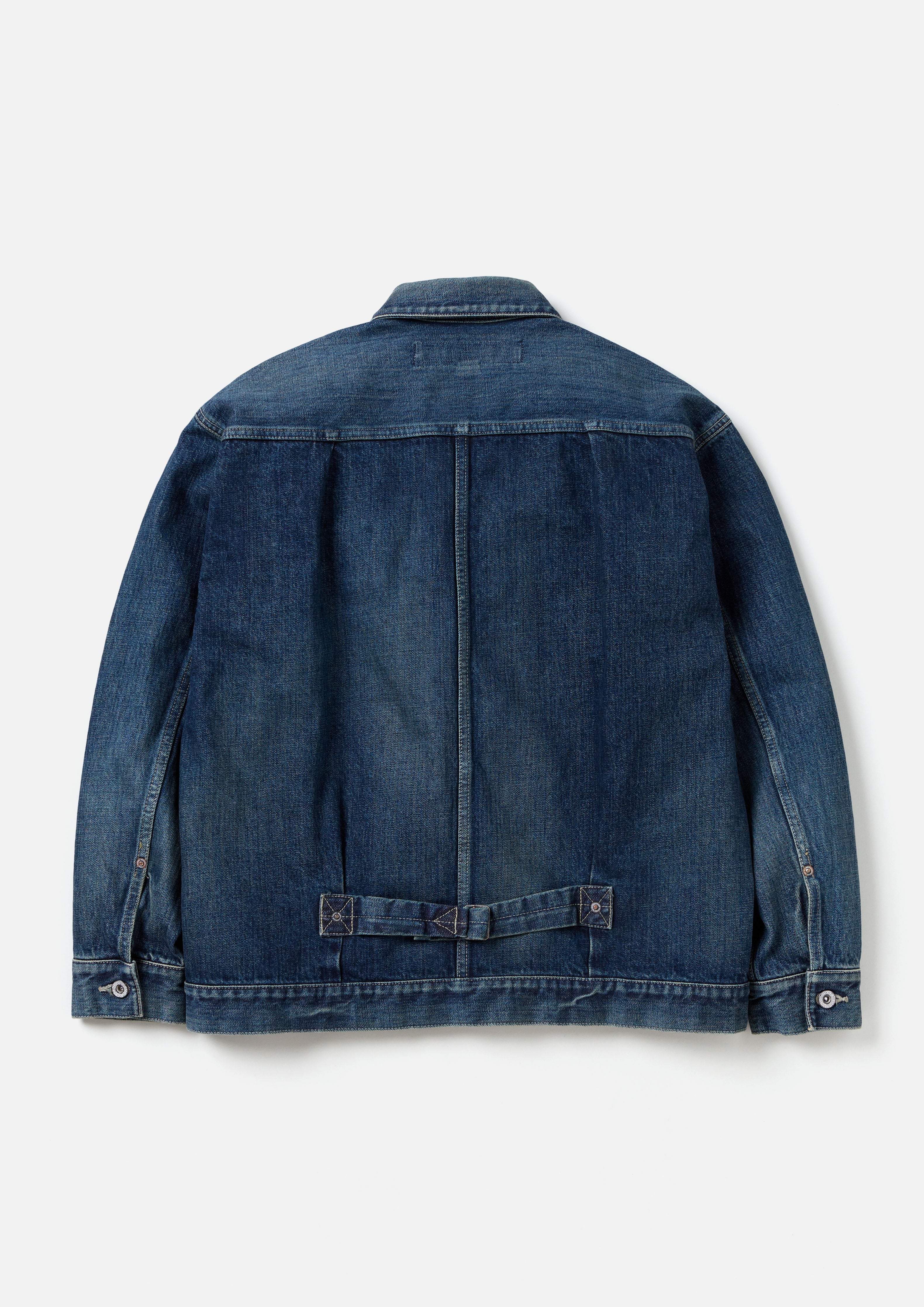 WASHED DENIM TYPE-1 JACKET