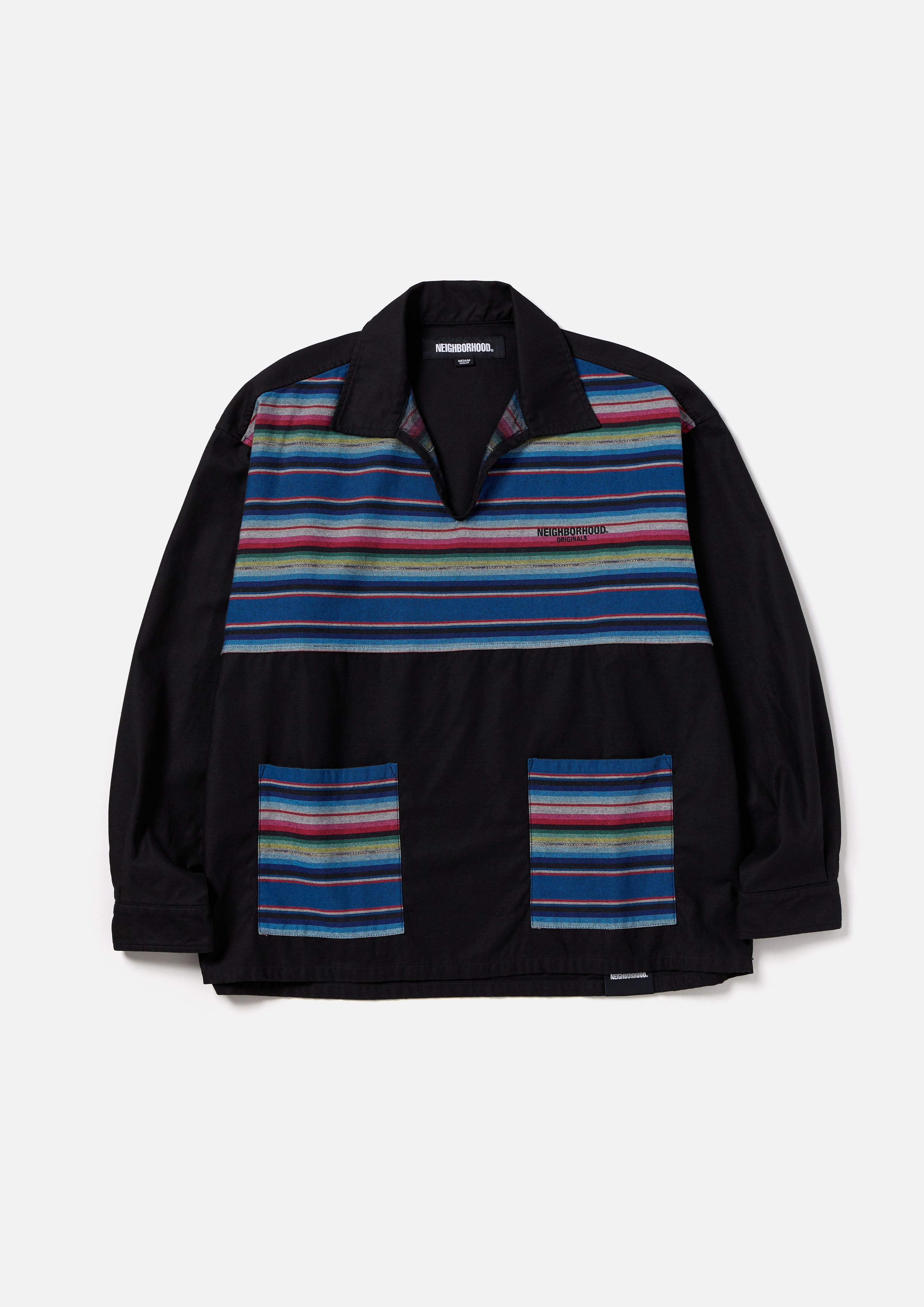 MEXICAN BORDER PULLOVER SHIRT LS