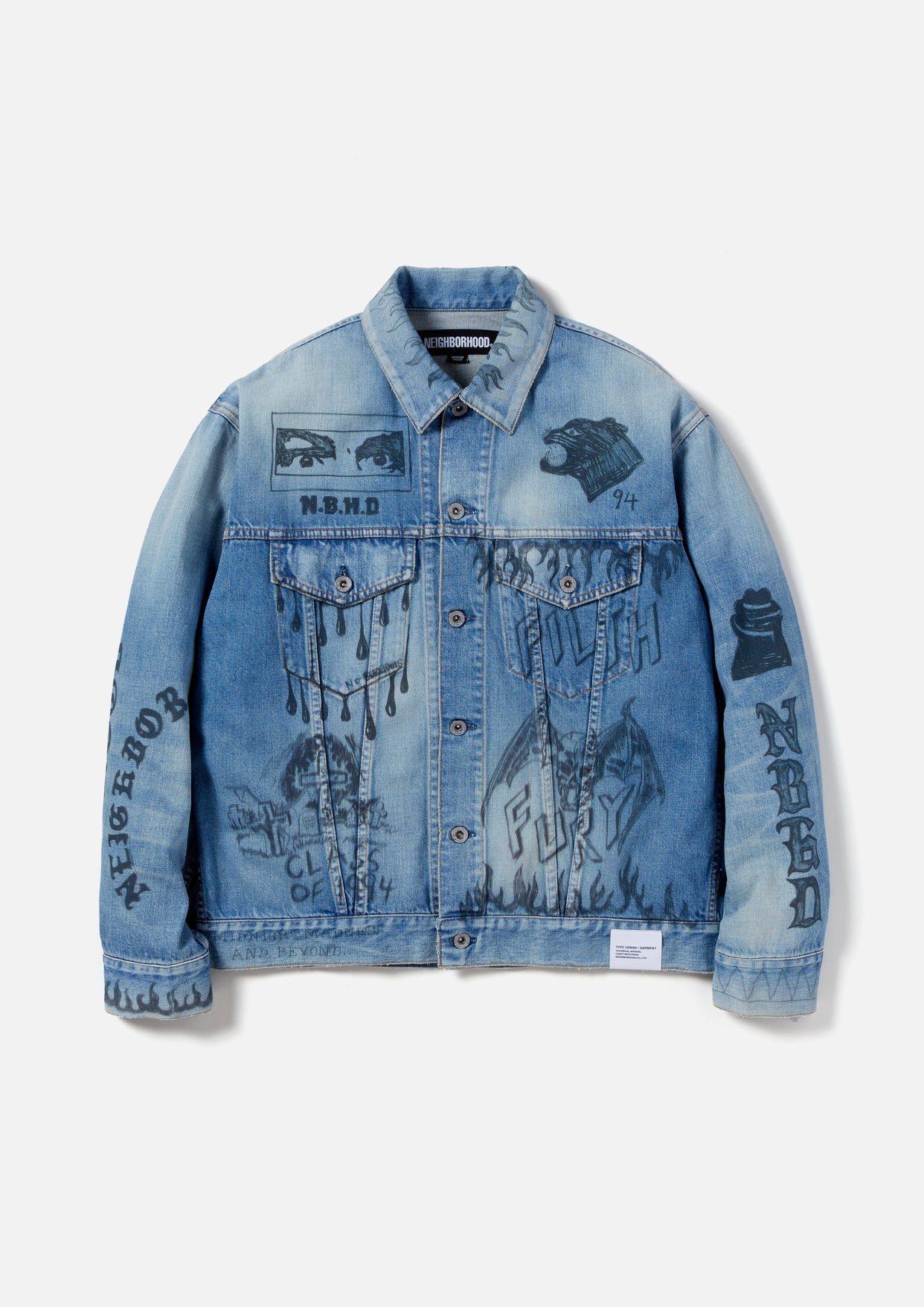 FADE DENIM TYPE-3 JACKET