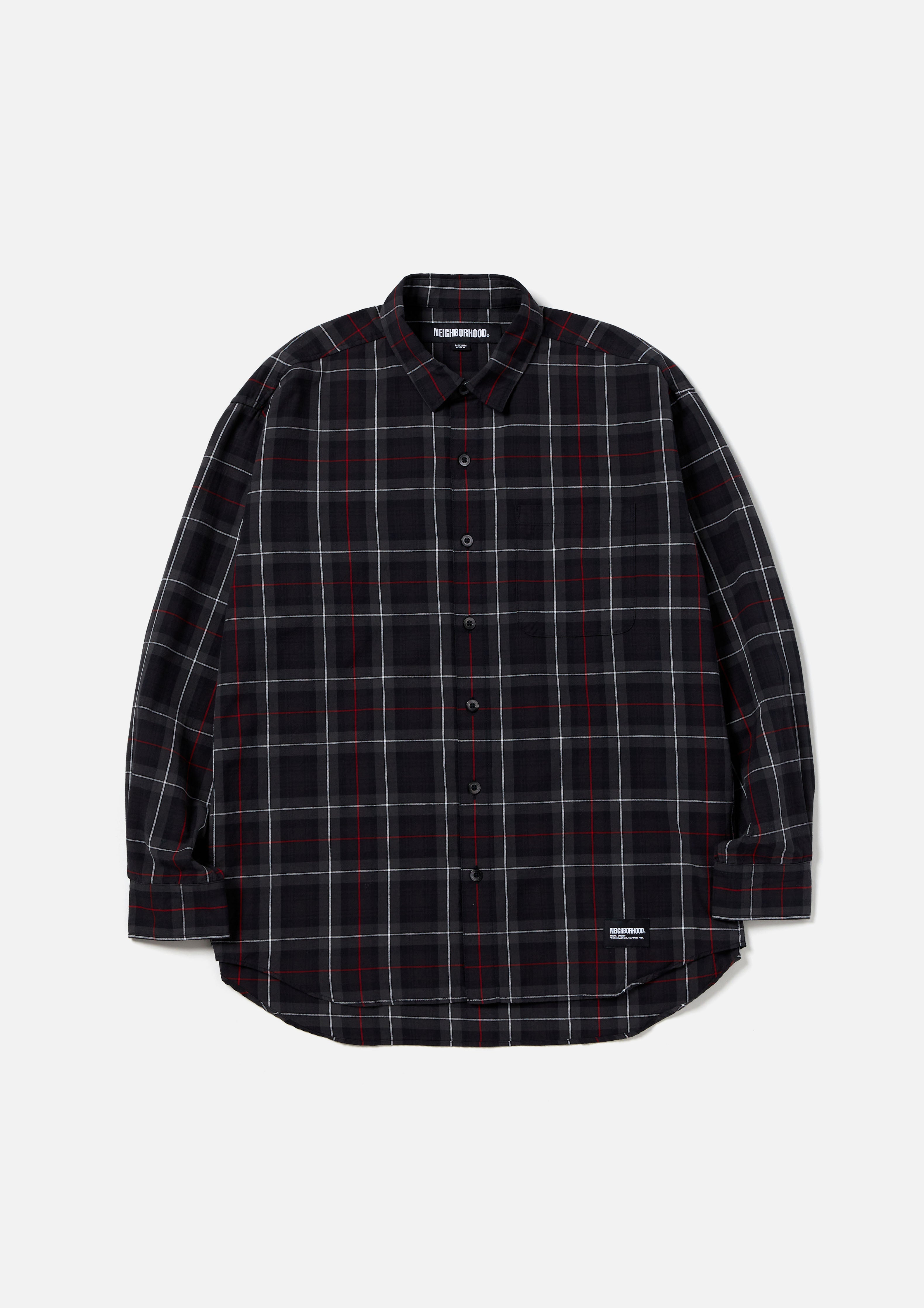 TARTAN CHECK SHIRT LS