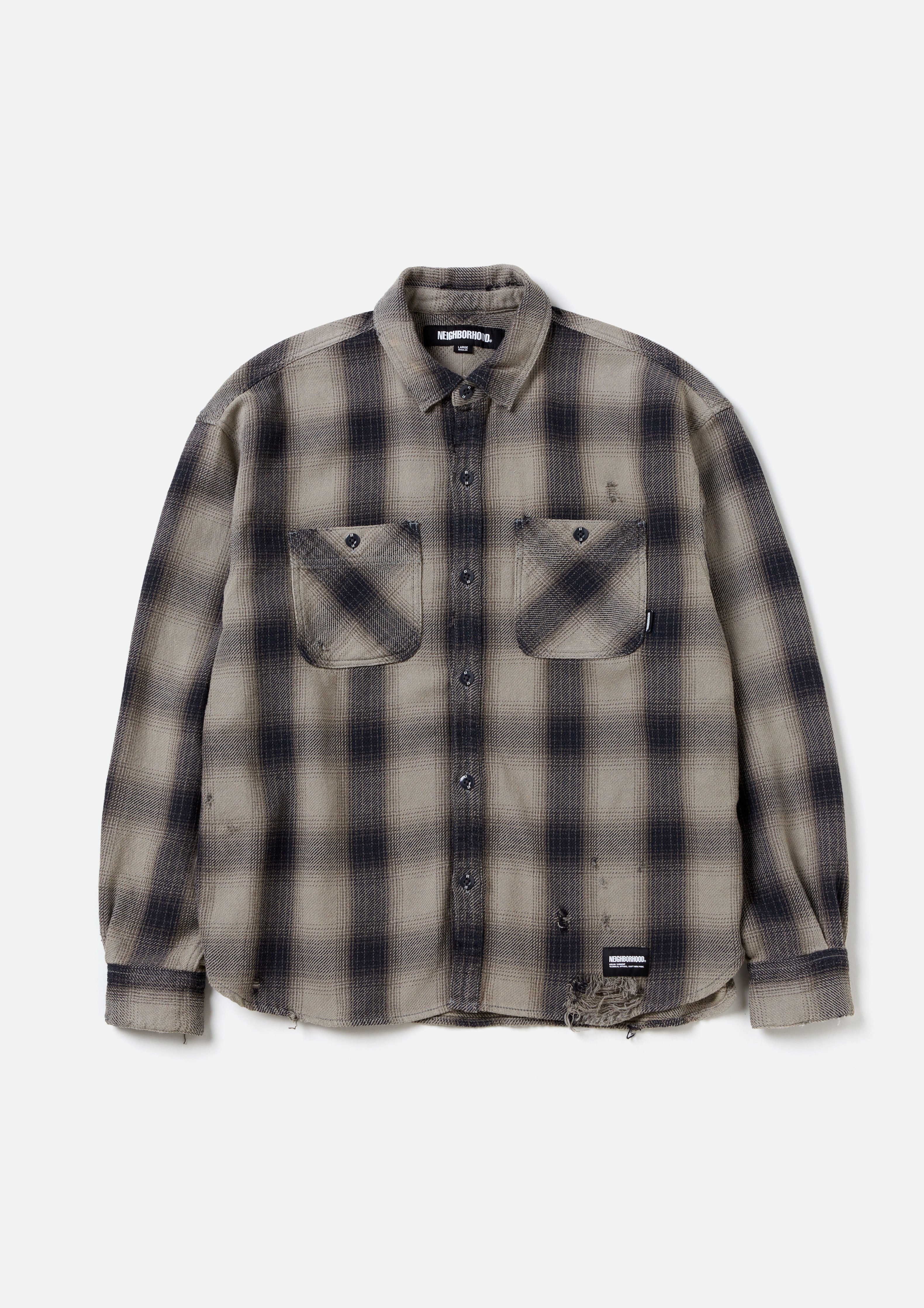 SAVAGE BLOCK HOMBRE CHECK SHIRT LS