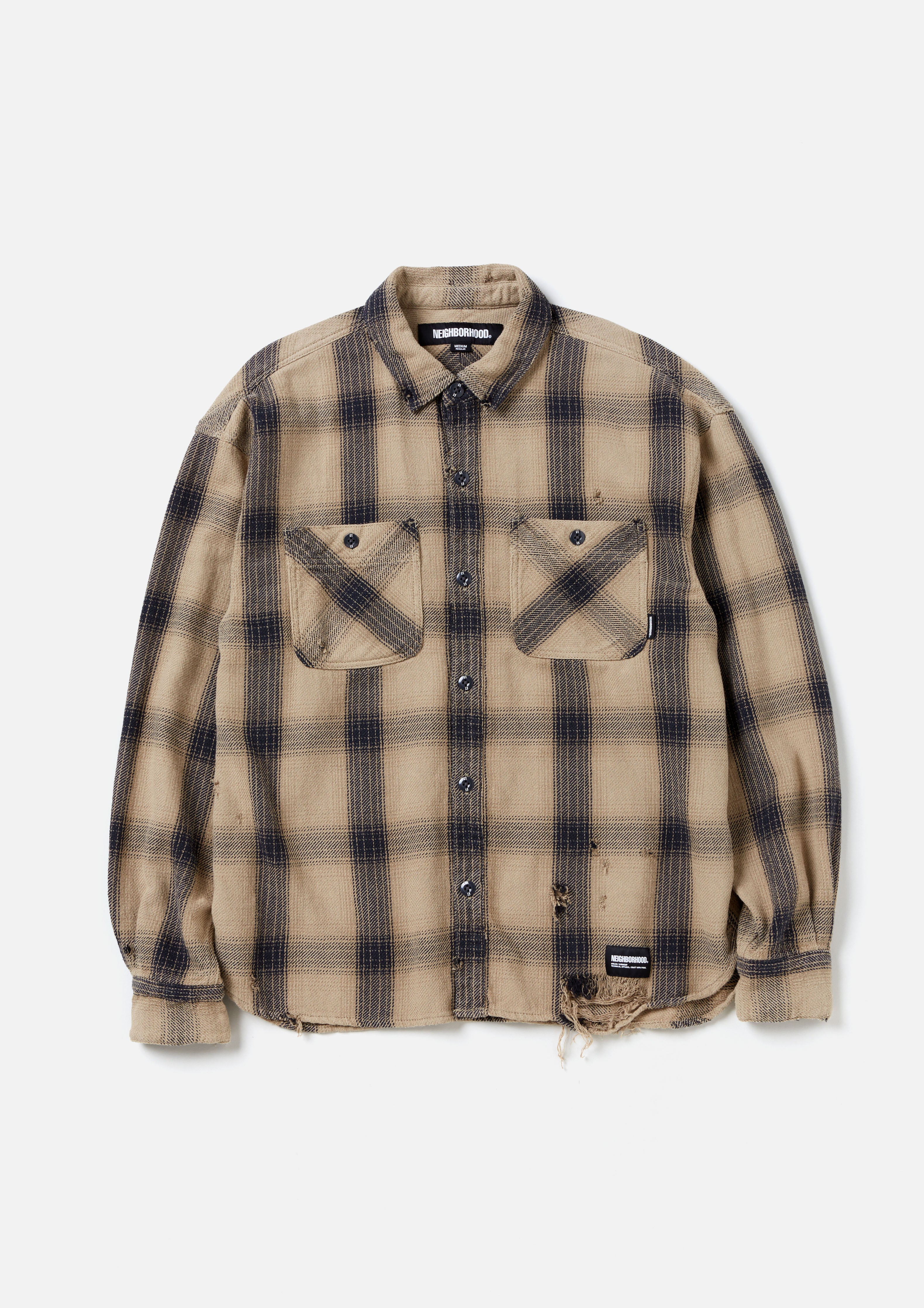 SAVAGE BLOCK HOMBRE CHECK SHIRT LS