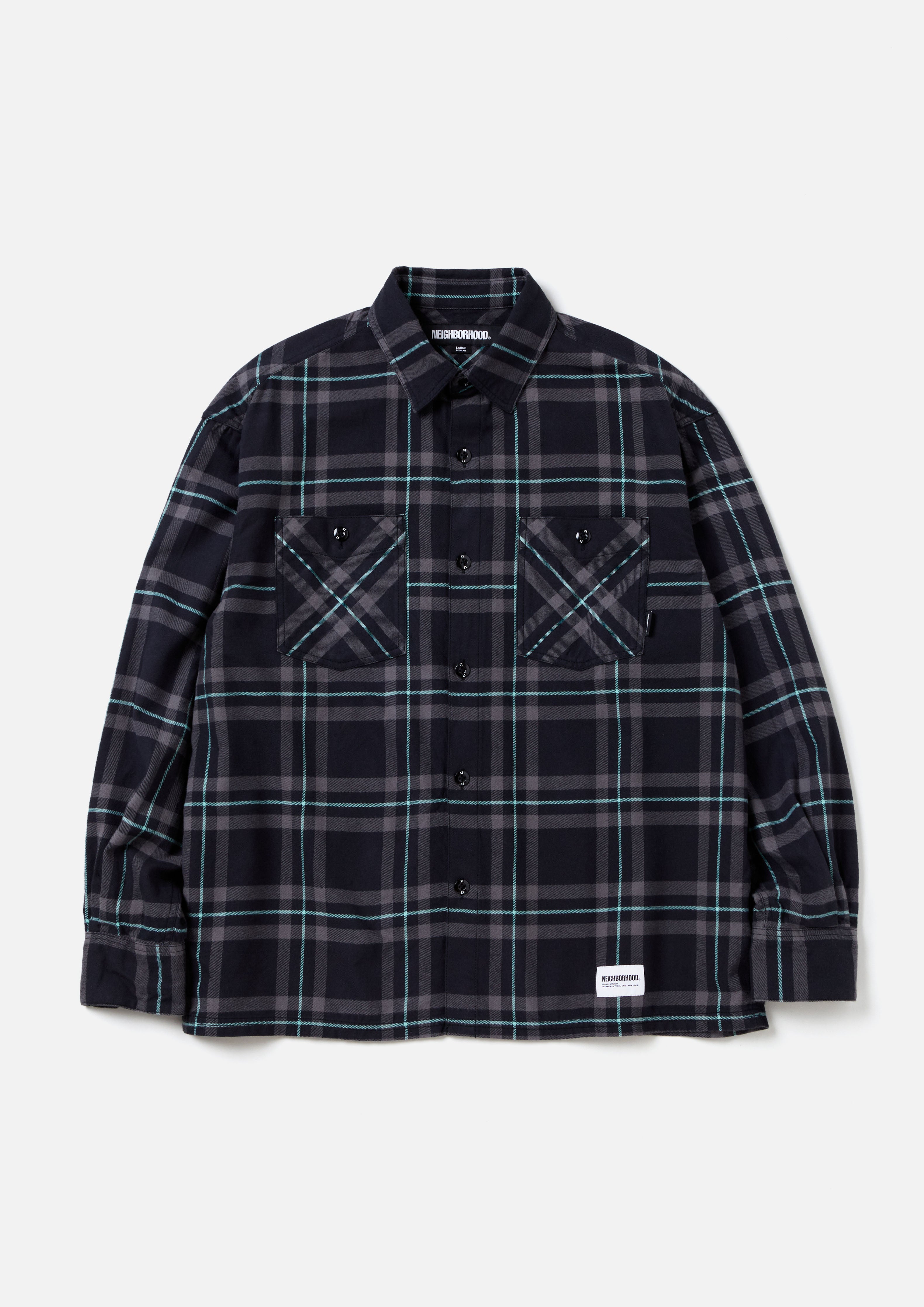 TARTAN CHECK SHIRT LS