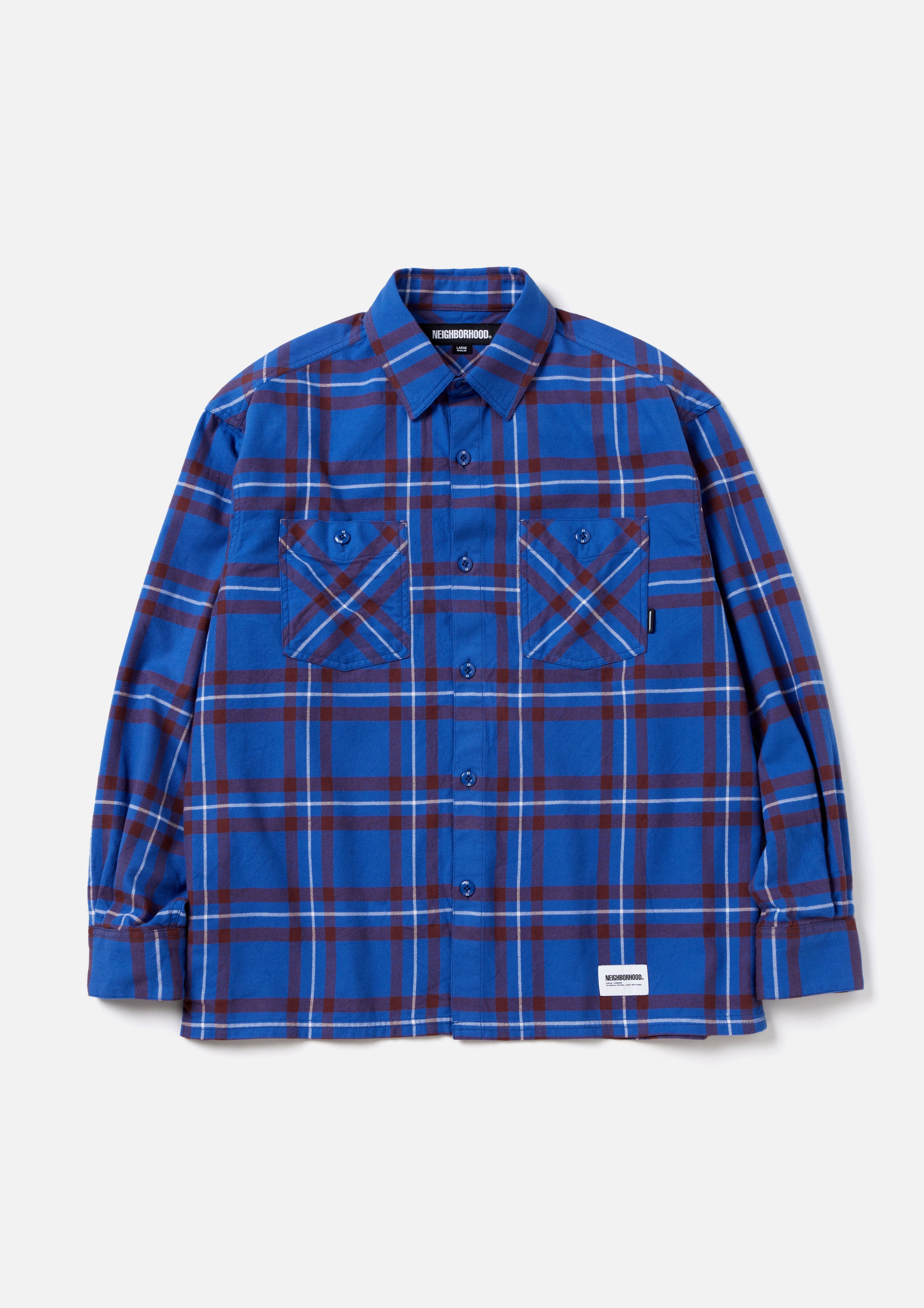 TARTAN CHECK SHIRT LS