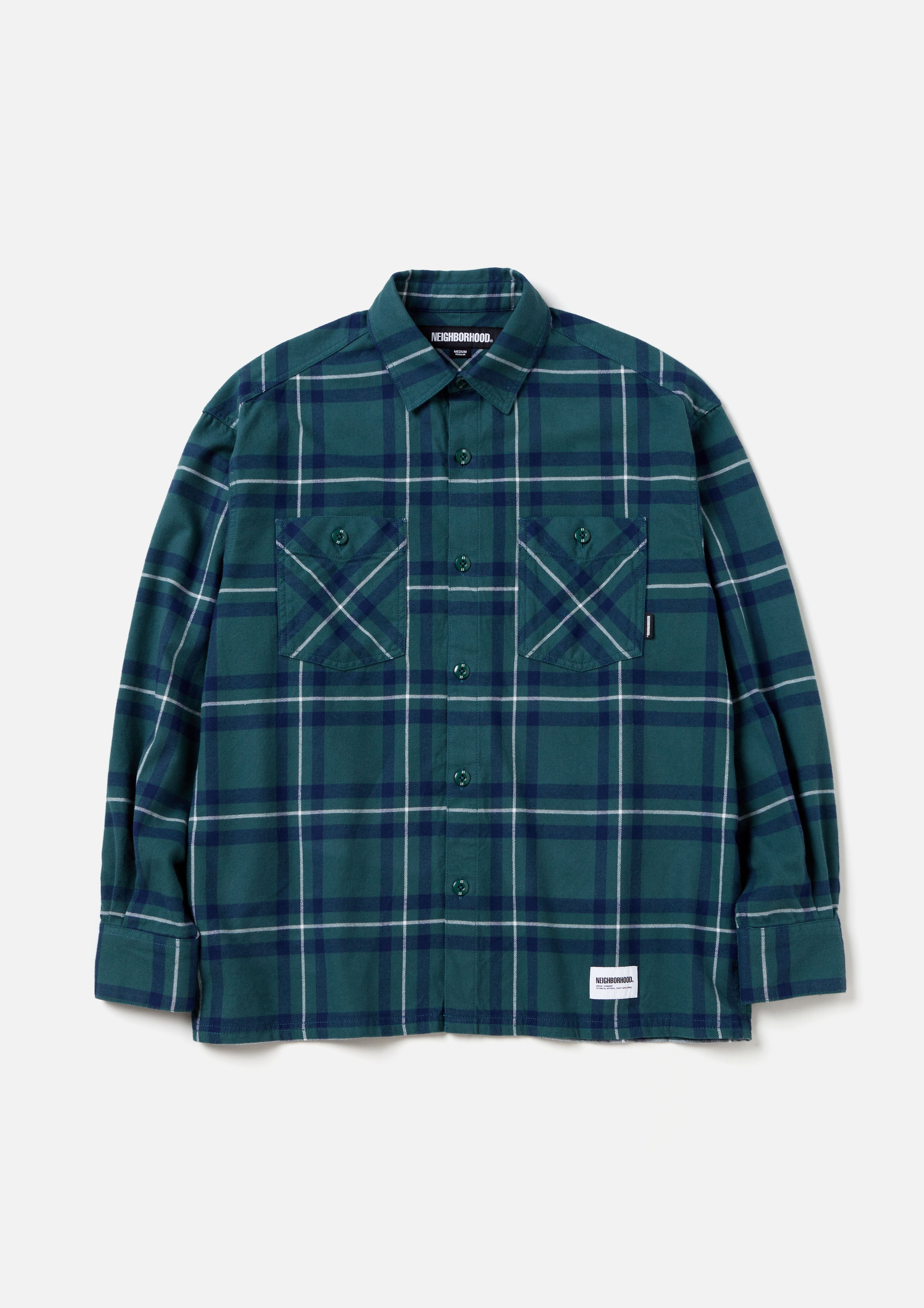 NEIGHBORHOOD ネイバーフッド LUMBERS ネルシャツ C-SHIRT .LS