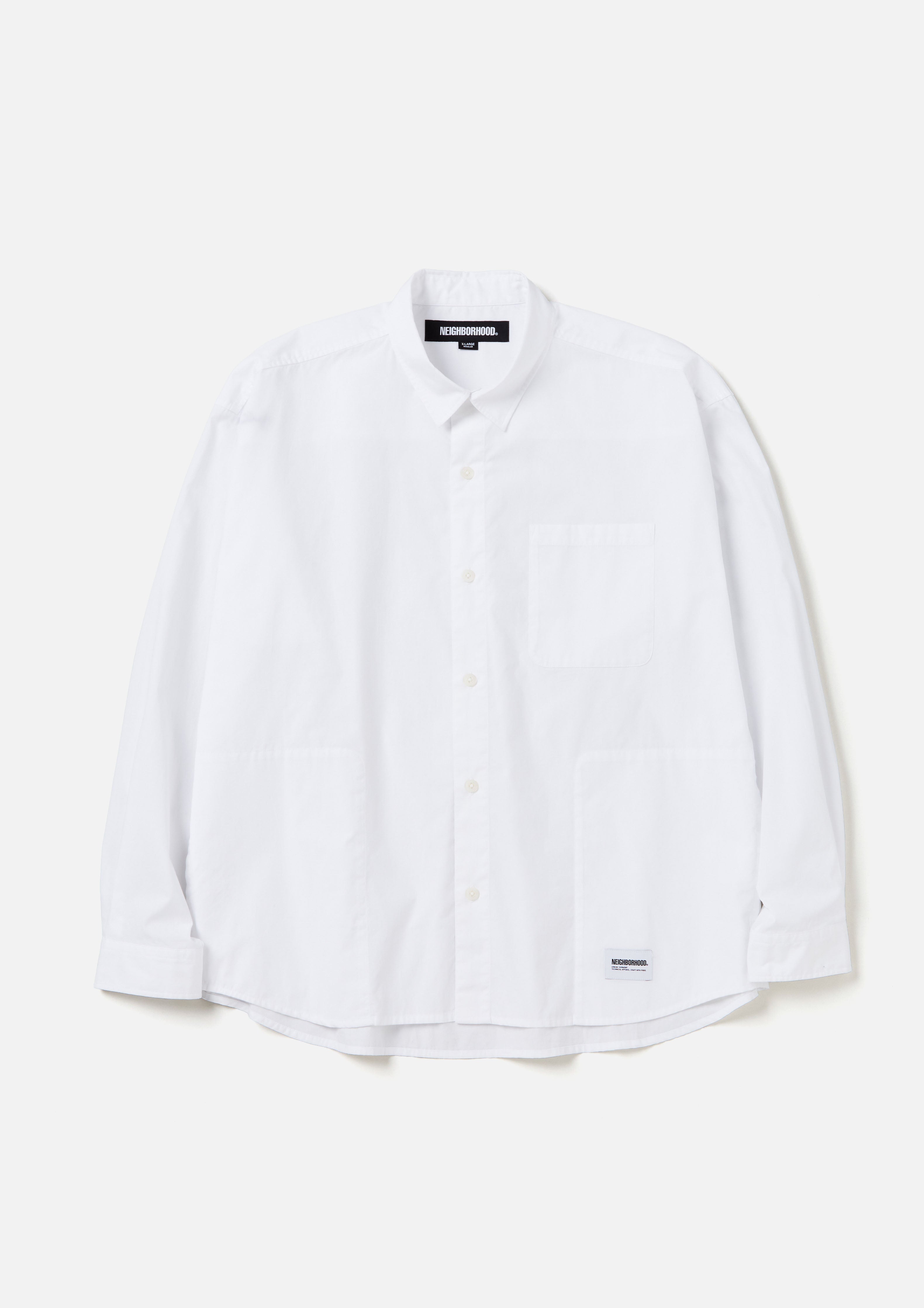 PLAIN SHIRT LS