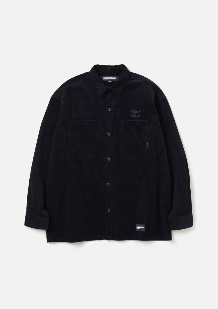 CORDUROY SHIRT LS