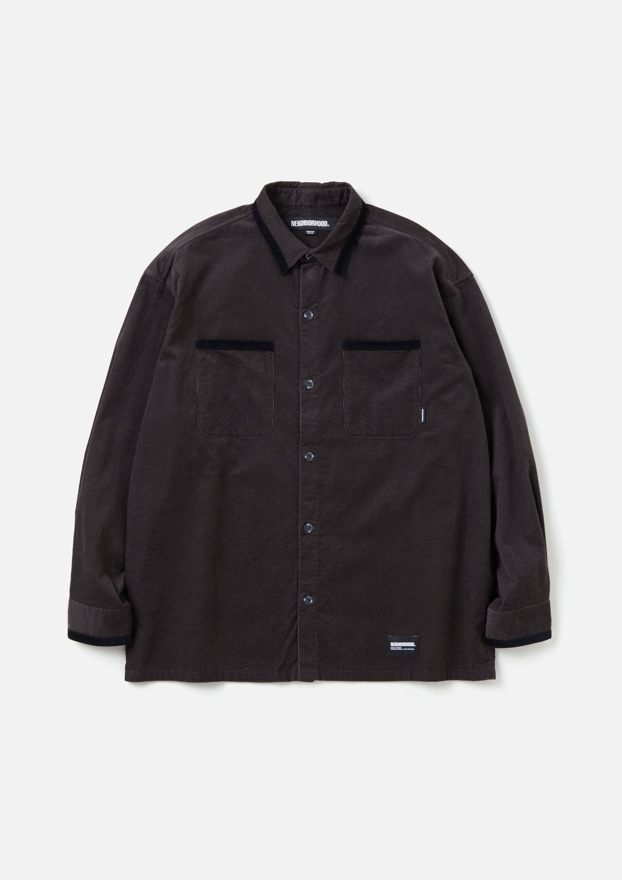 CORDUROY SHIRT LS