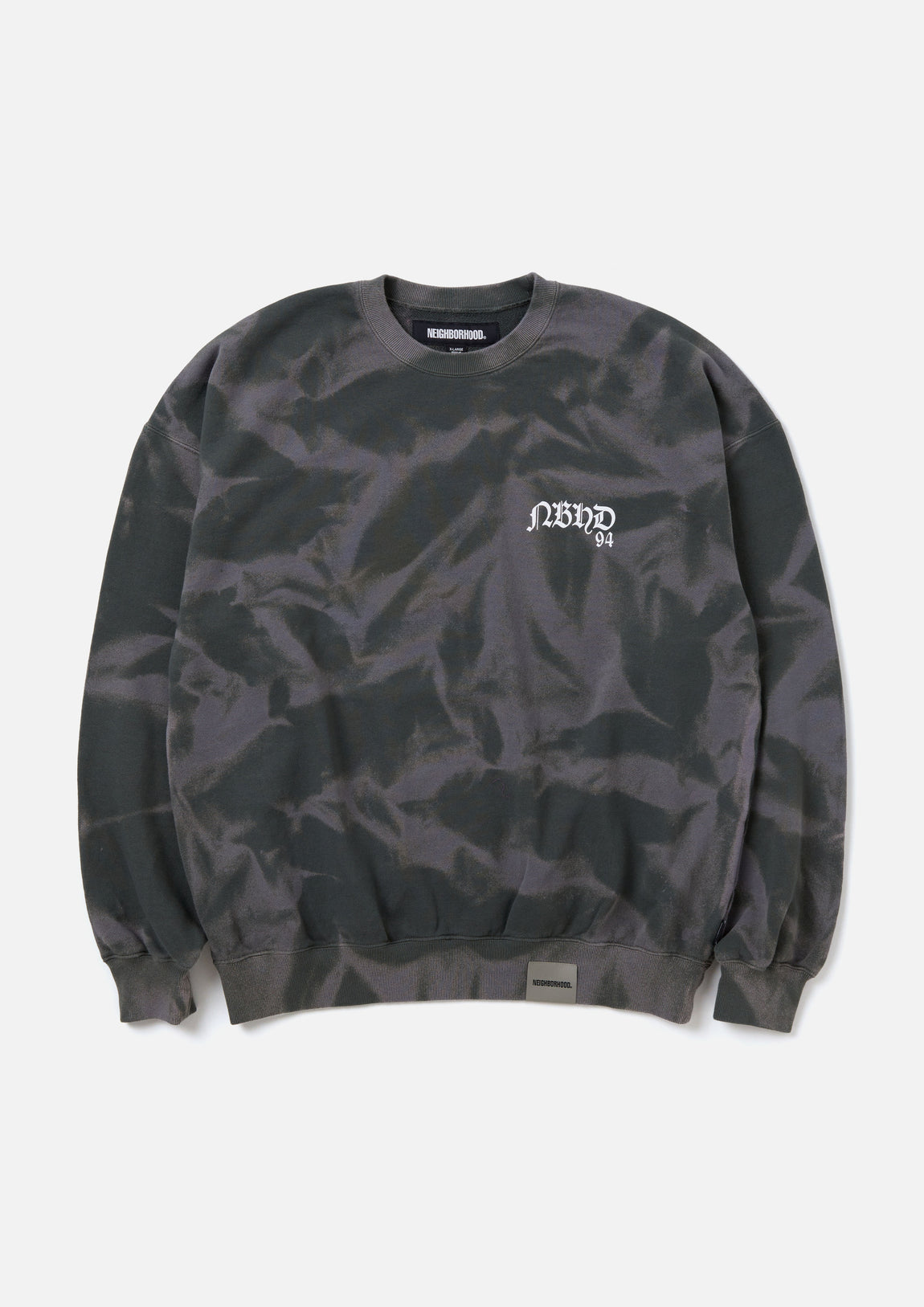 TIE-DYE SWEAT SHIRT LS