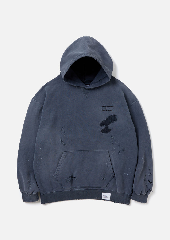 SAVAGE SWEAT PARKA LS