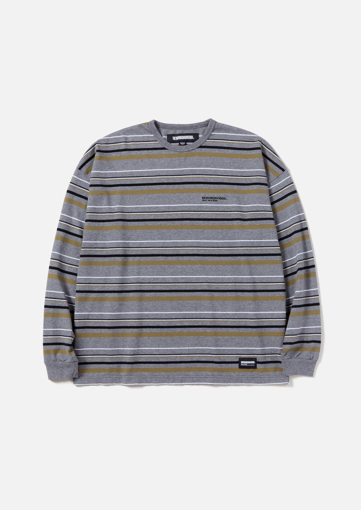 BORDER CREWNECK LS