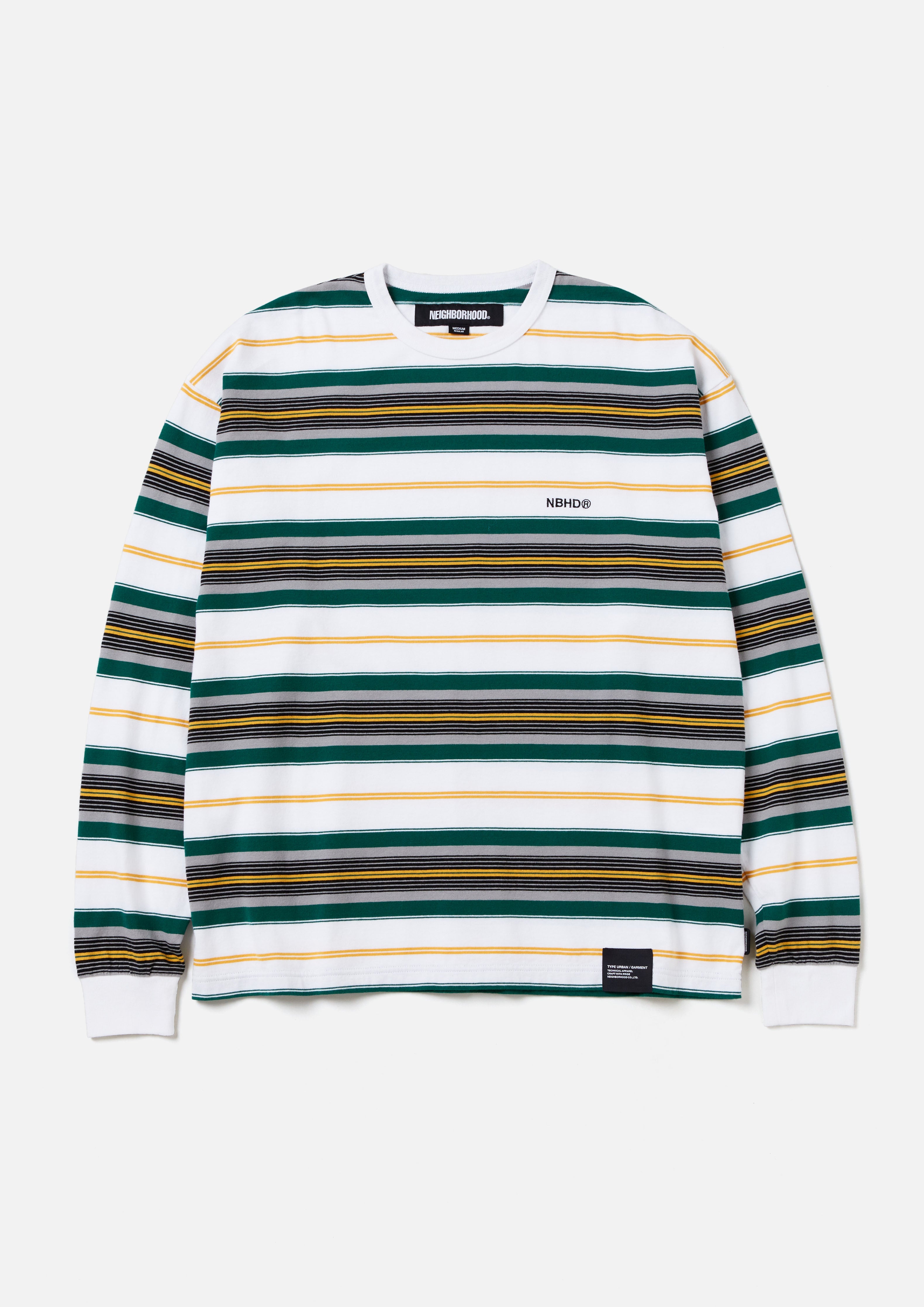 BORDER CREWNECK LS