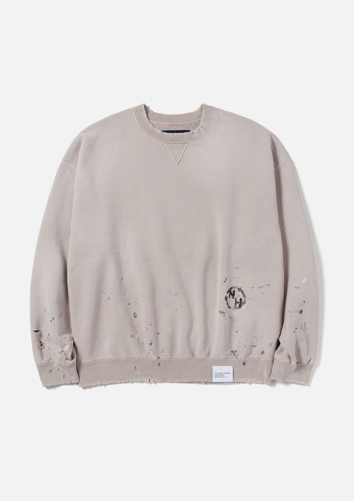 DAMAGE SWEATSHIRT LS