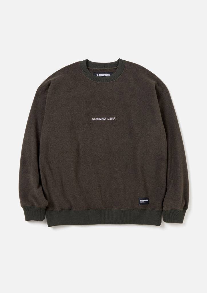 BICOLOR CREWNECK LS