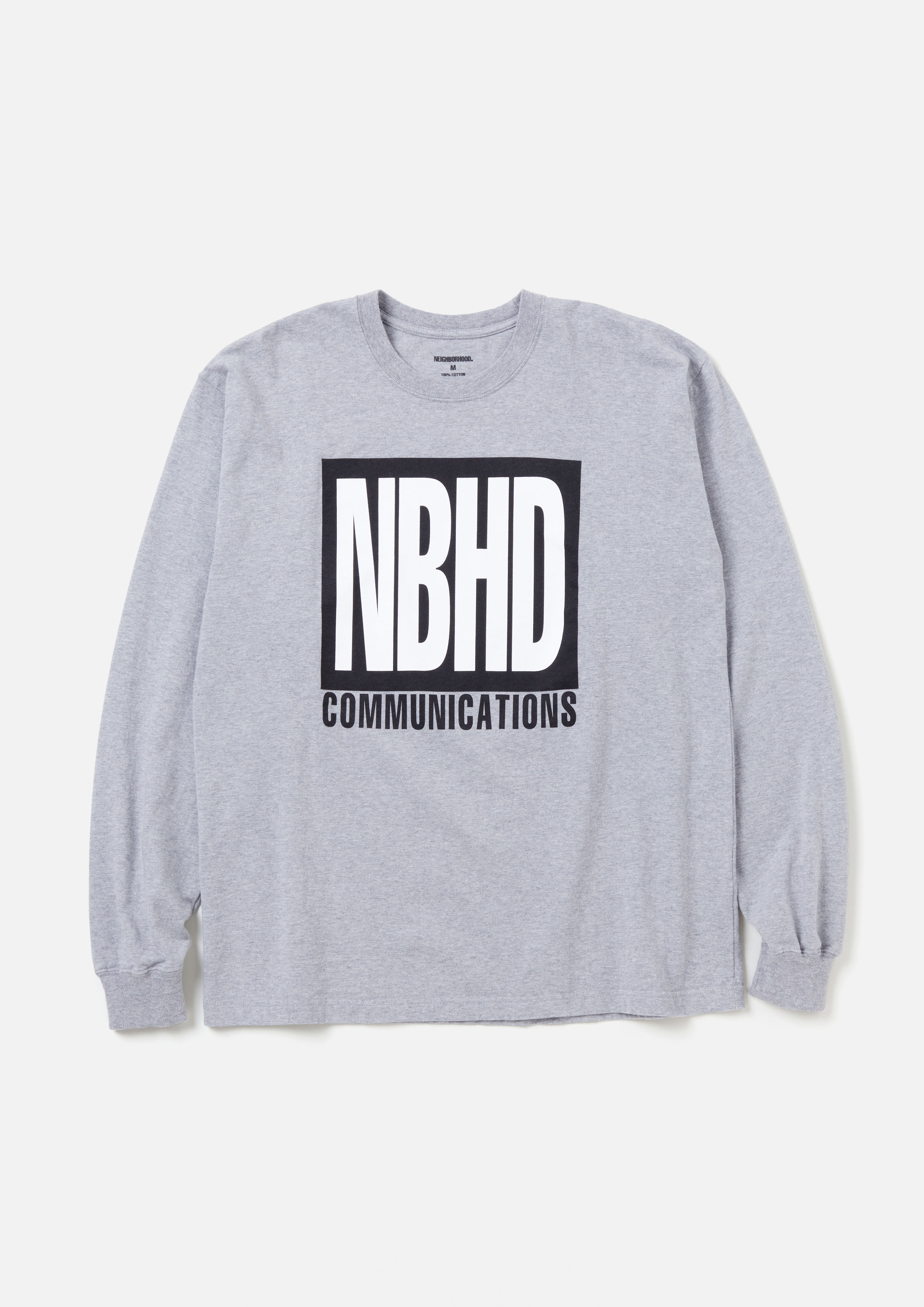 NEIGHBORHOOD NH . TEE LS-3 NAVY M-