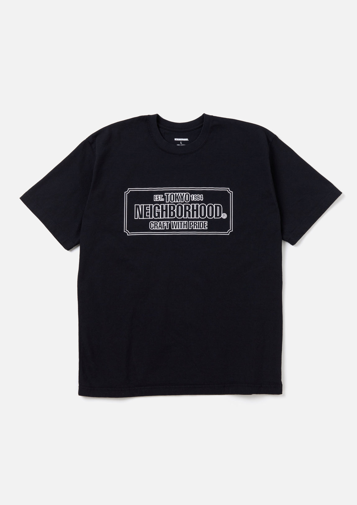 NEIGHBORHOOD NH . TEE SS-1 - BLACK M tic-guinee.net