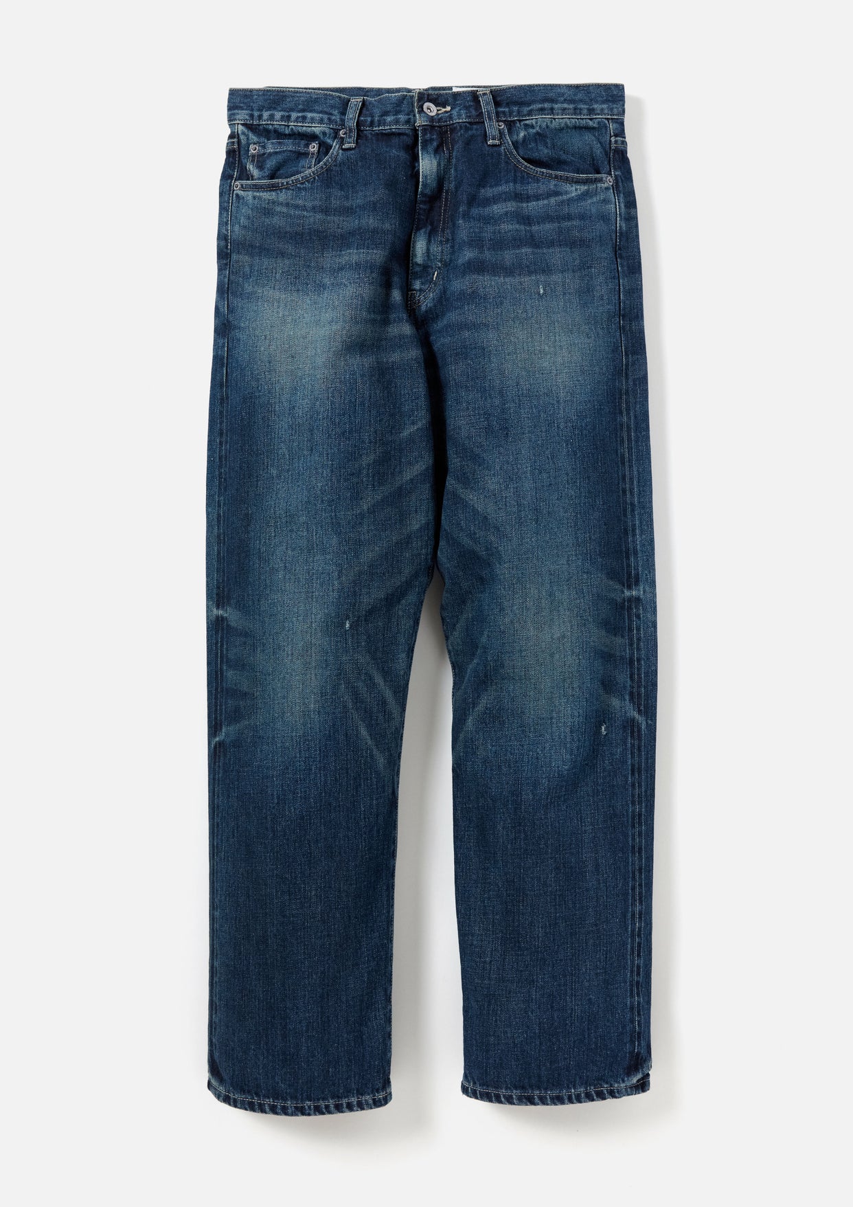 WASHED DENIM DP BASIC PANTS