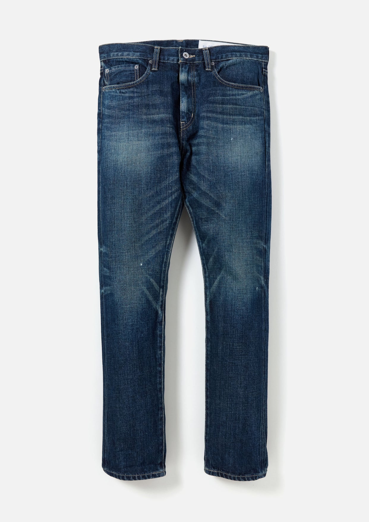 WASHED DENIM DP NARROW PANTS