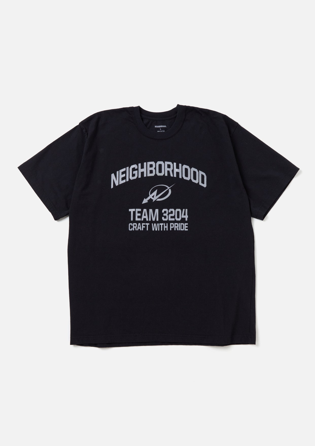 NEIGHBORHOOD NH . TEE SS-8 ブラック S - Tシャツ/カットソー(半袖/袖