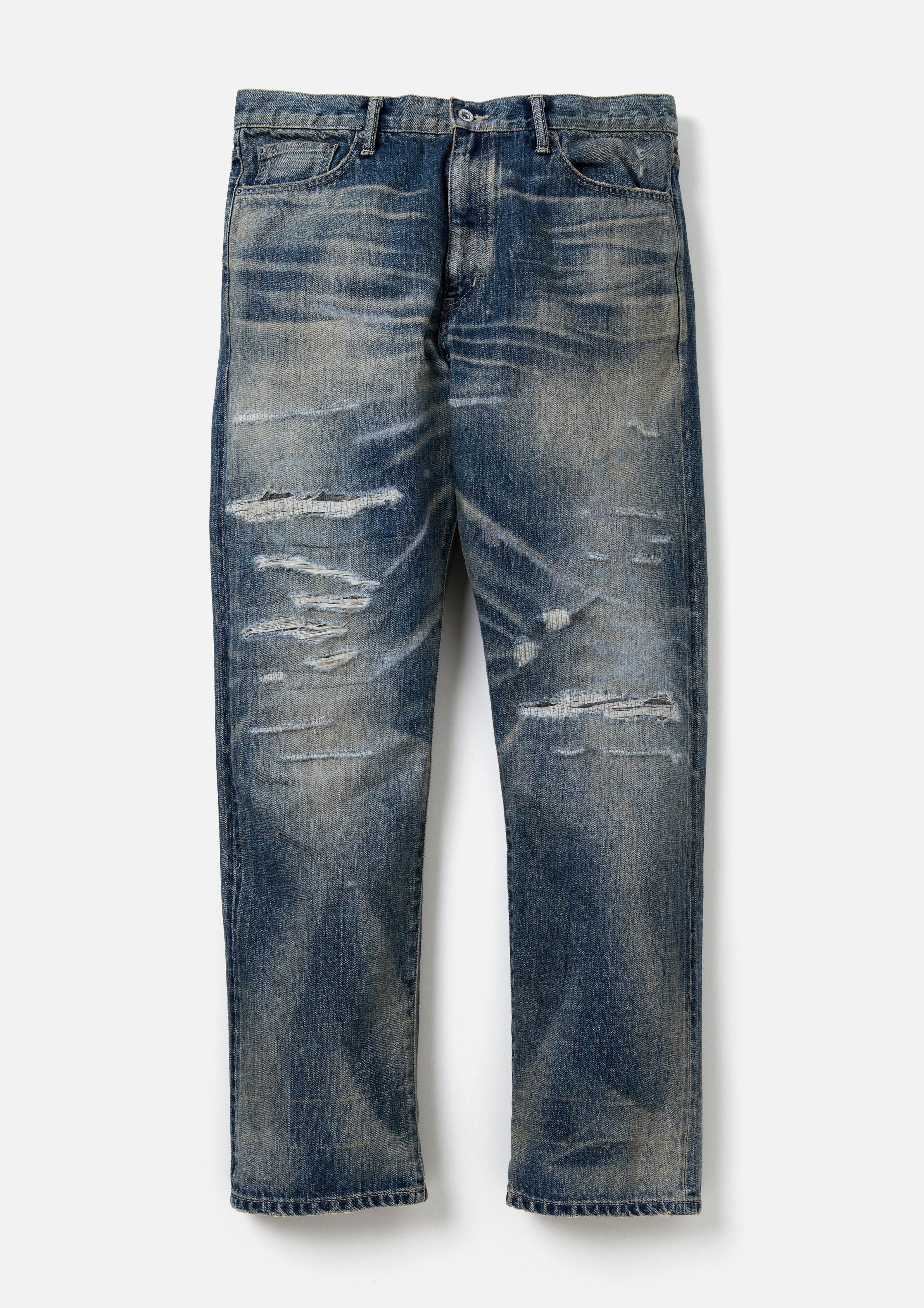 SAVAGE DENIM DP MID PANTS