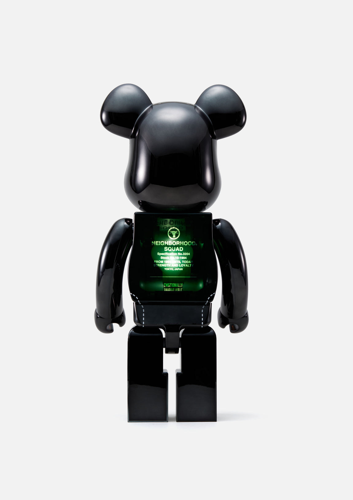 BE@RBRICK EMOTIONALLY UNAVAILABLE X NEIGHBORHOOD 1000%