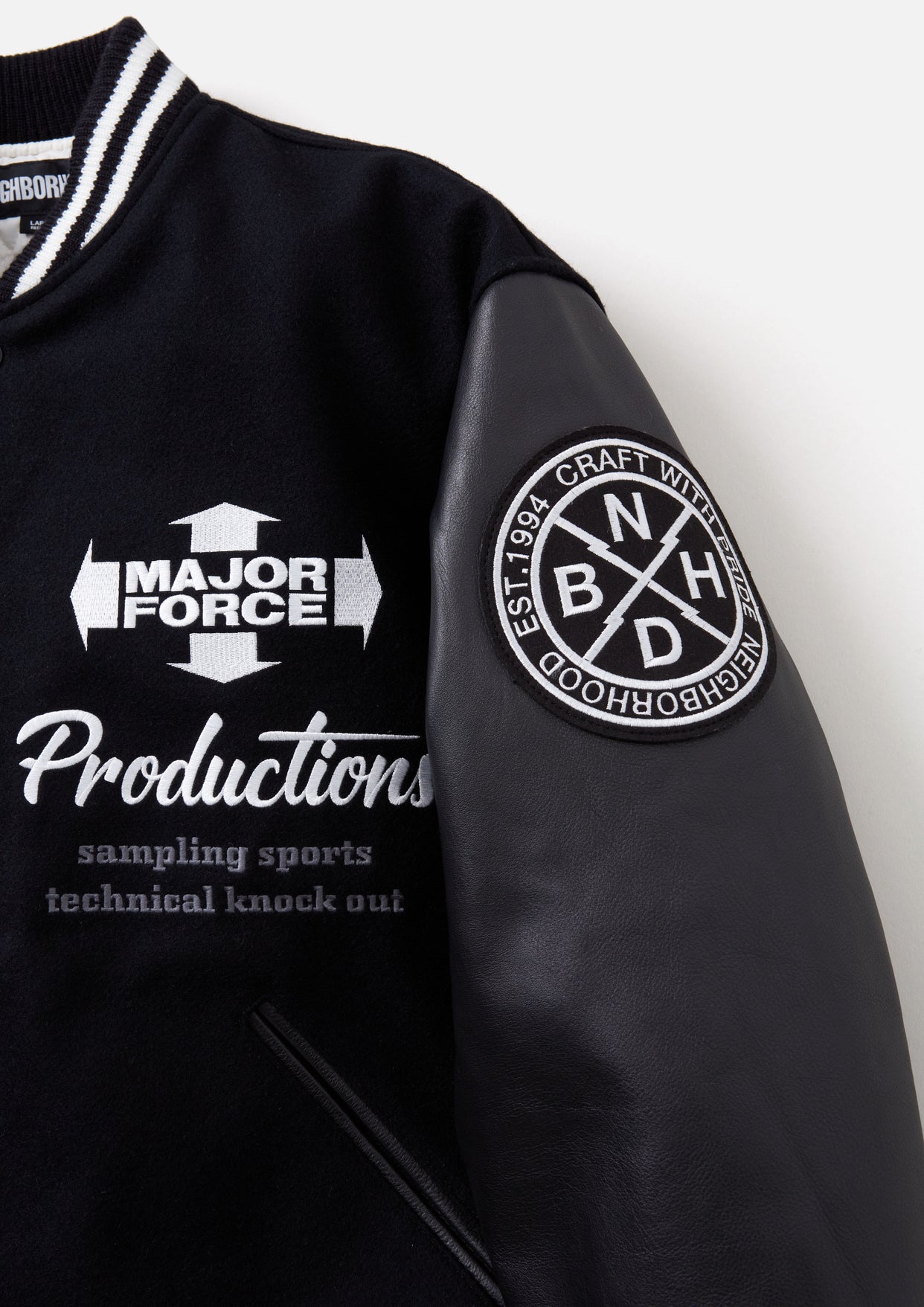 porkchopNEIGHBORHOOD NH X MAJOR FORCE. JACKET M - ナイロンジャケット