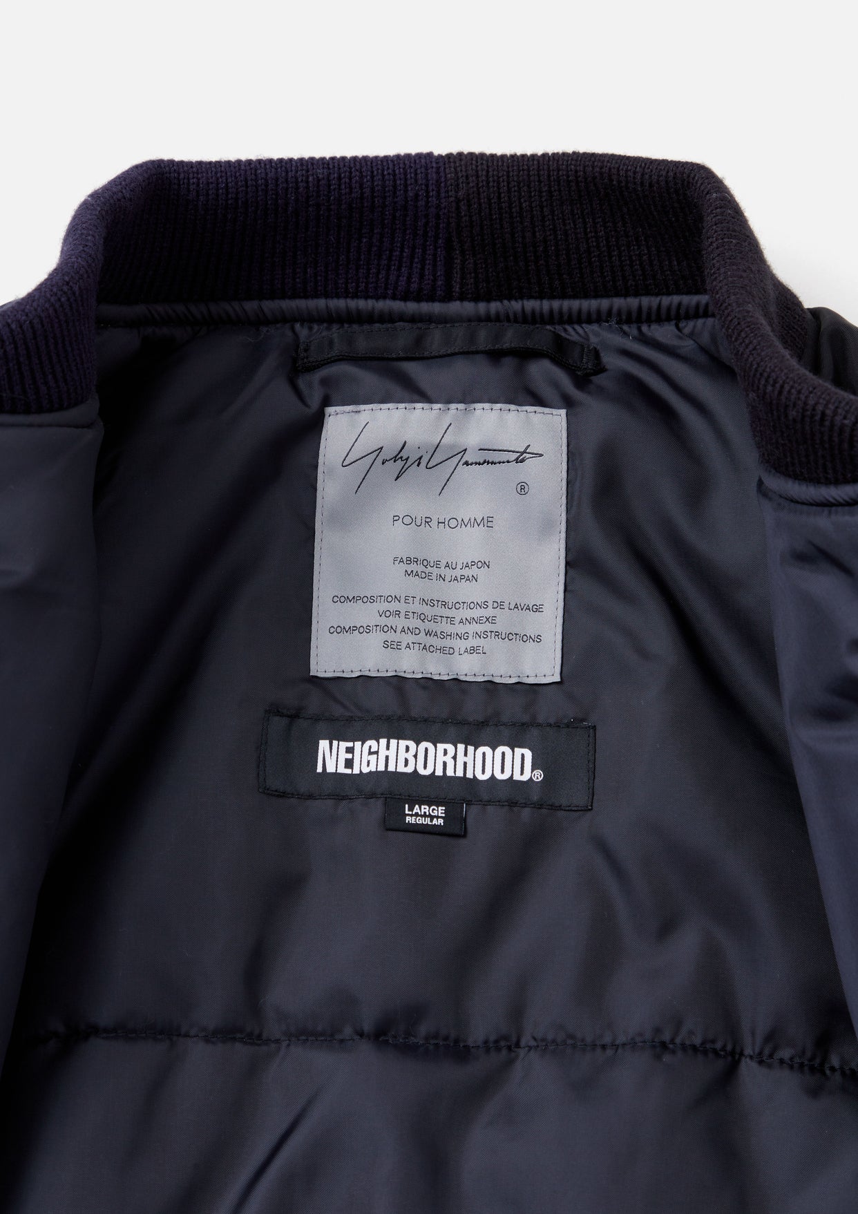 NEIGHBORHOOD × YOHJI YAMAMOTO MA-1 XL - アウター