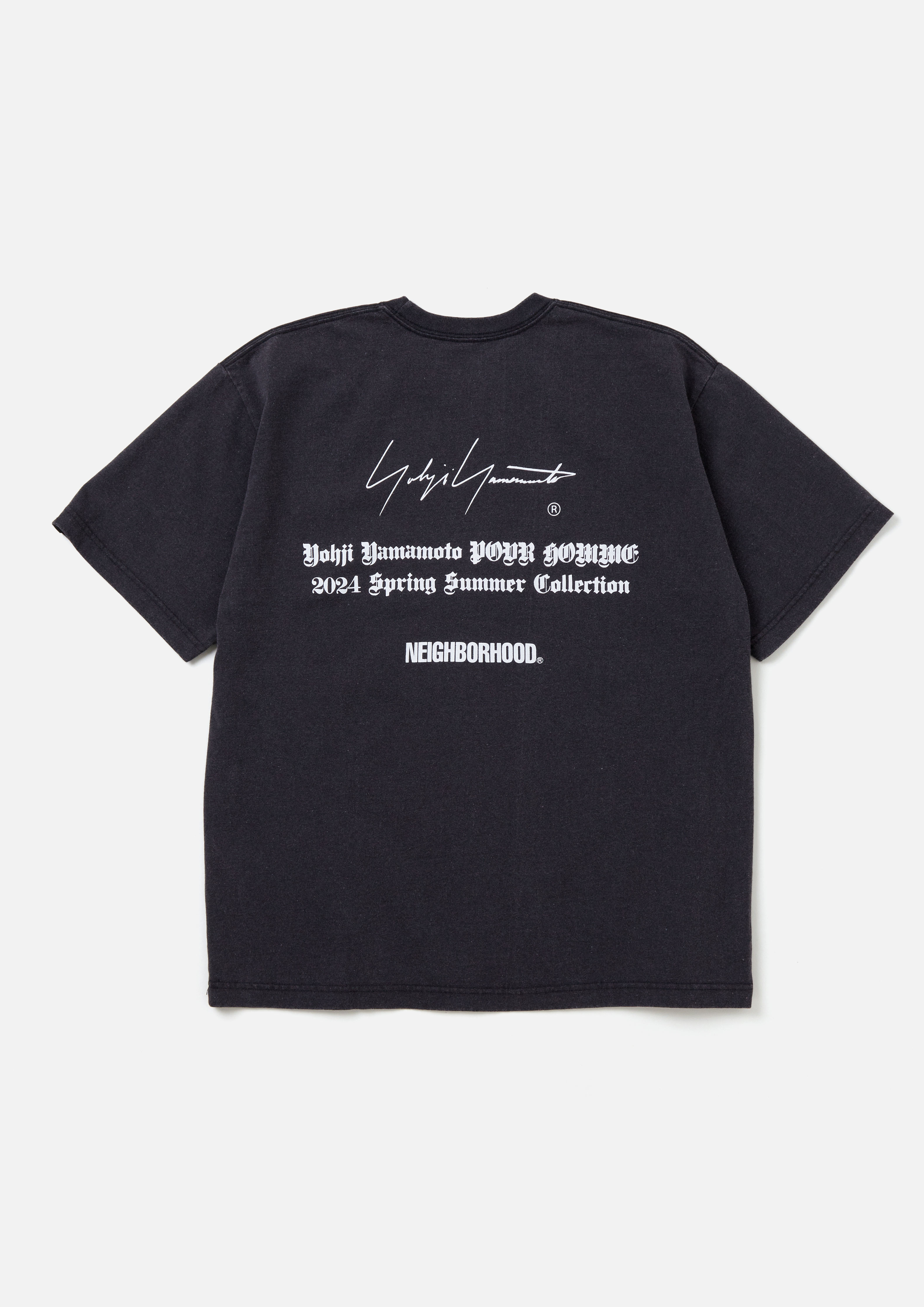 NH X YOHJI YAMAMOTO . TEE SS-2