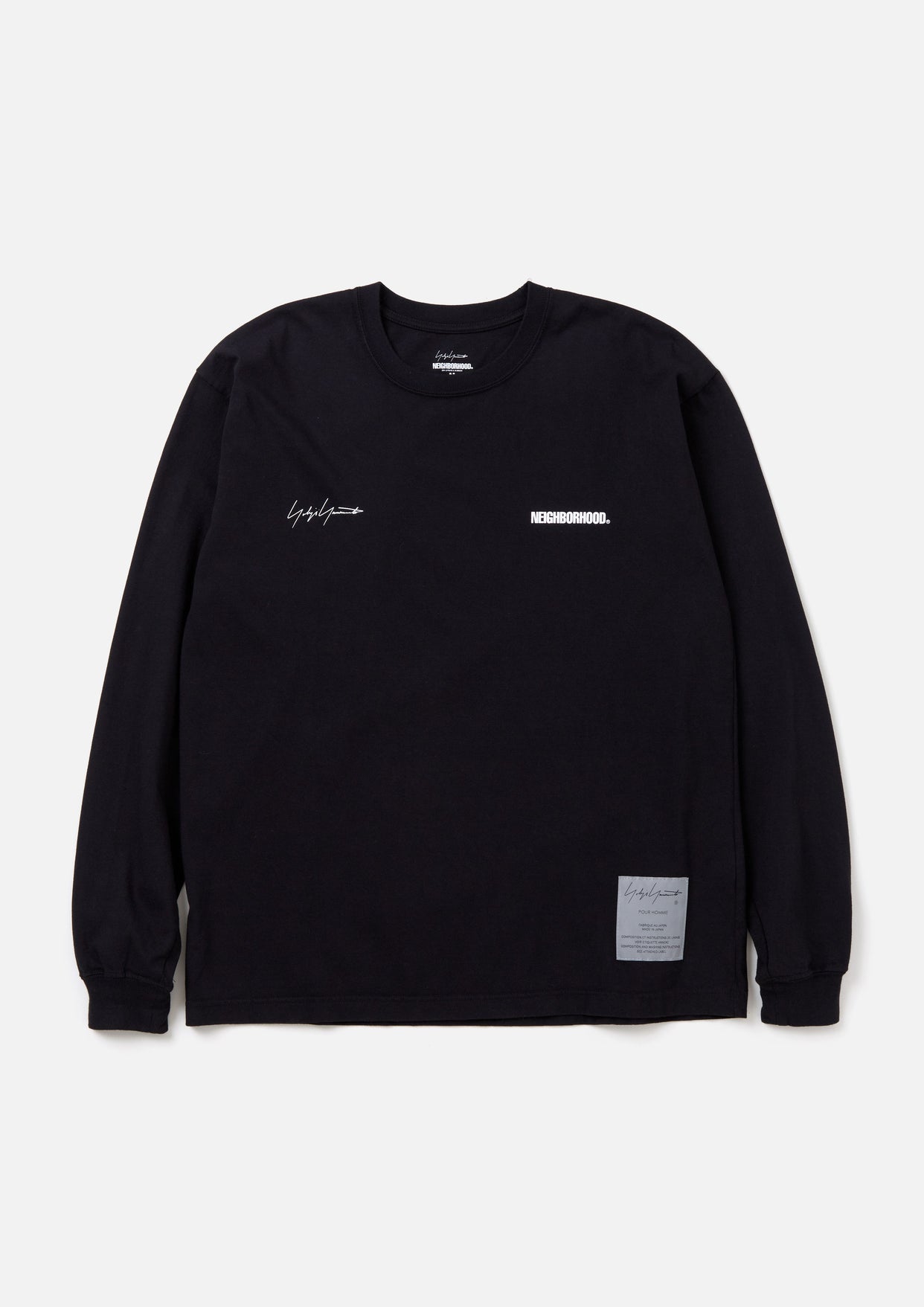 JERSEYYohji Yamamoto x NEIGHBORHOOD COTTON ロンT - Tシャツ