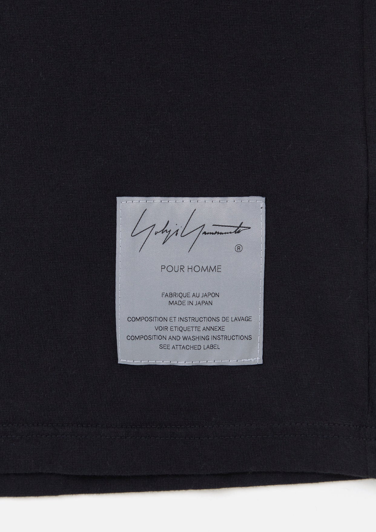 NH X YOHJI YAMAMOTO . TEE LS