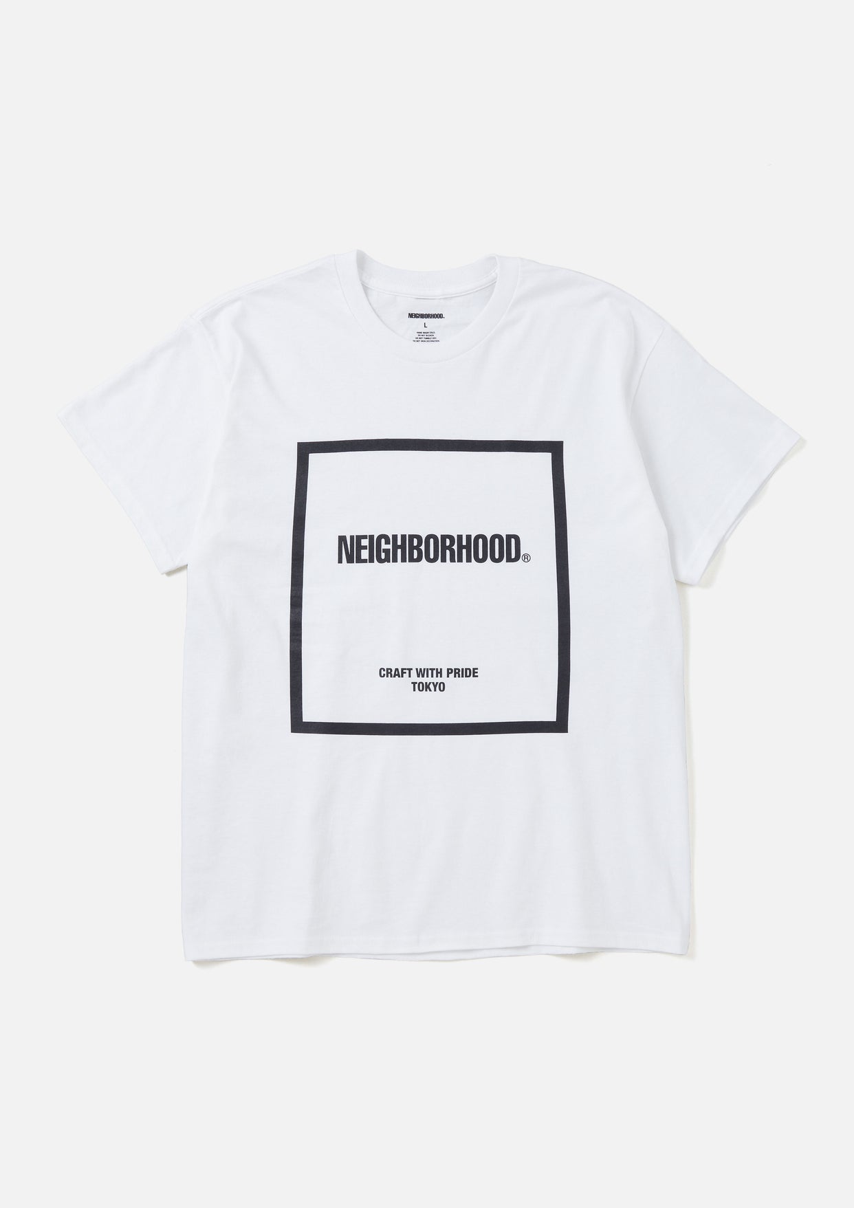 サイズM NEIGHBORHOOD ロゴTシャツ NH TEE SS-1 黒