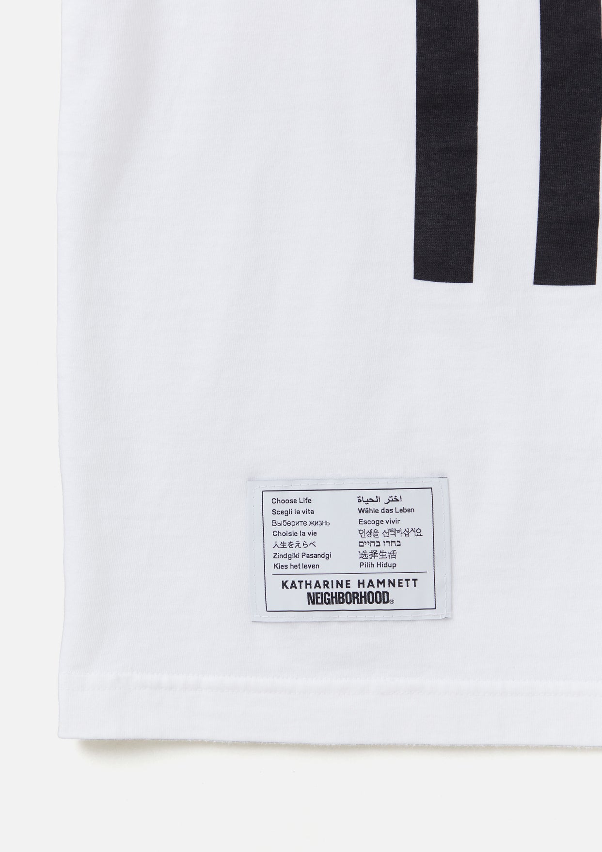 NH X KATHARINE HAMNETT . TEE SS-4