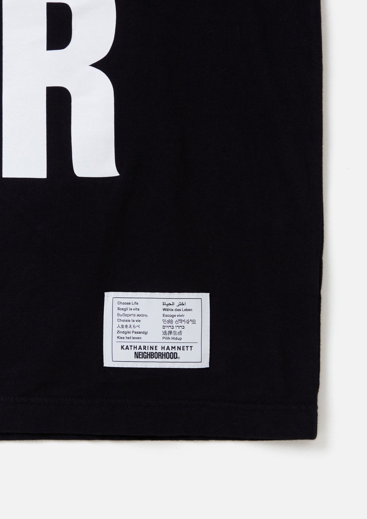 NH X KATHARINE HAMNETT . TEE SS-6