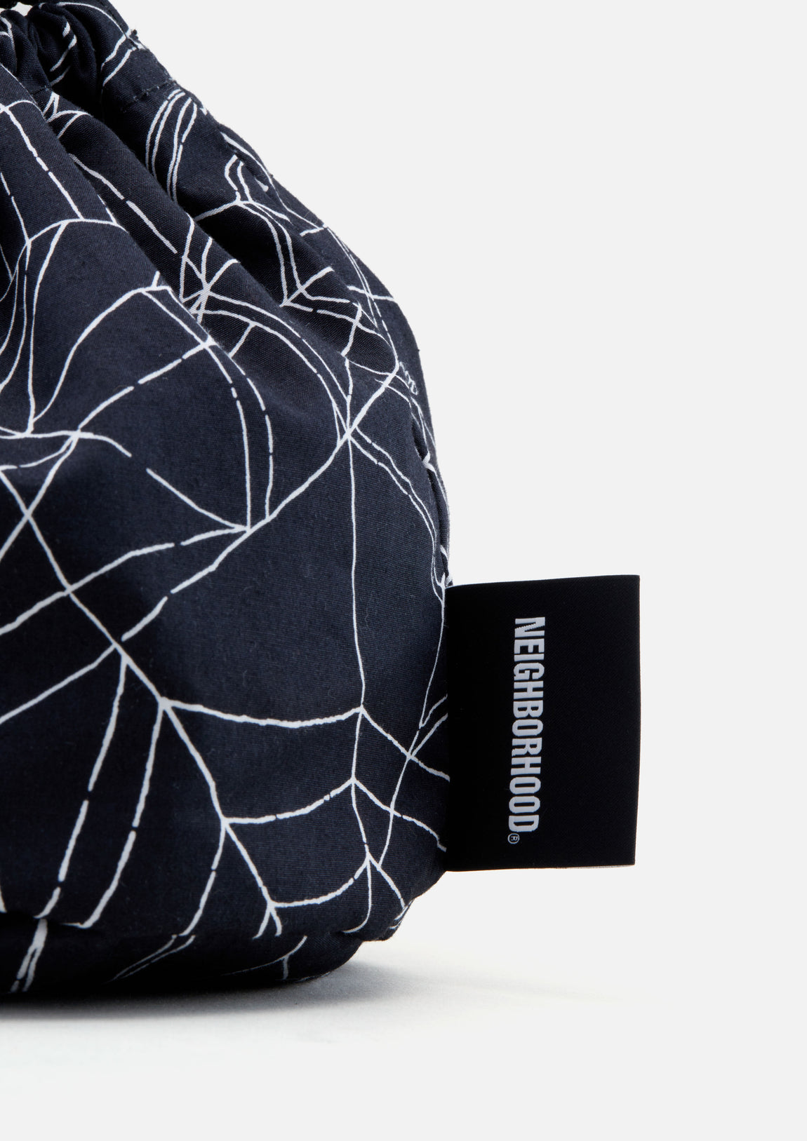 NEIGHBORHOOD SPIDERWEB DRAWSTRING BAG - 通販 - gofukuyasan.com