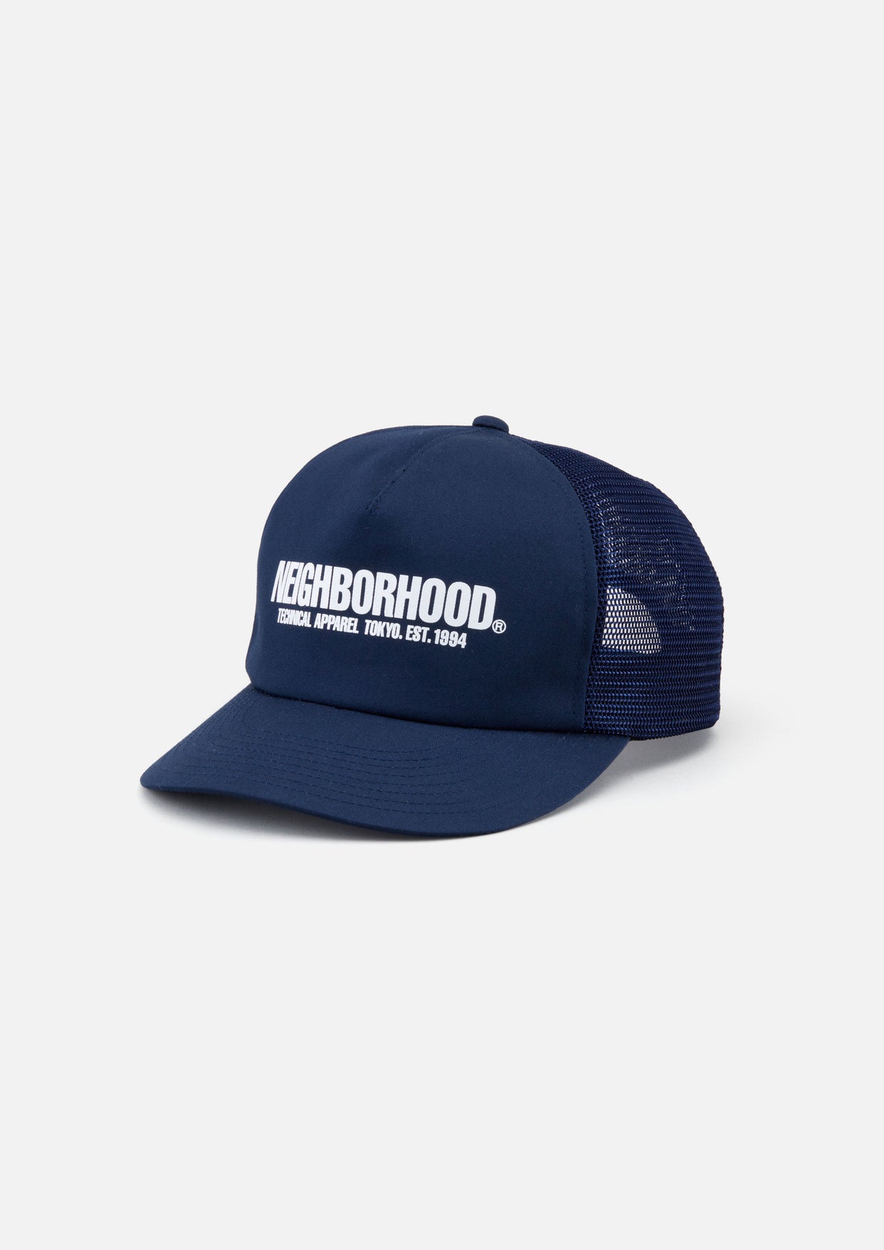 NEIGHBORHOOD ／LOGO PRINT MESH CAP-