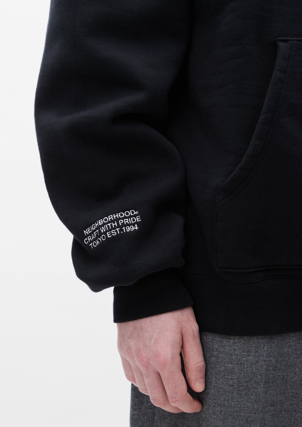 大人気の正規通販 NEIGHBORHOOD 渋谷限定 SWEATPARKA LS BLACK L