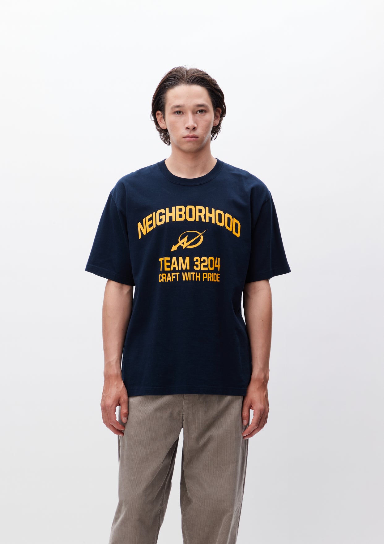 NEIGHBORHOOD NH . TEE SS-8 ブラック S - Tシャツ/カットソー(半袖/袖