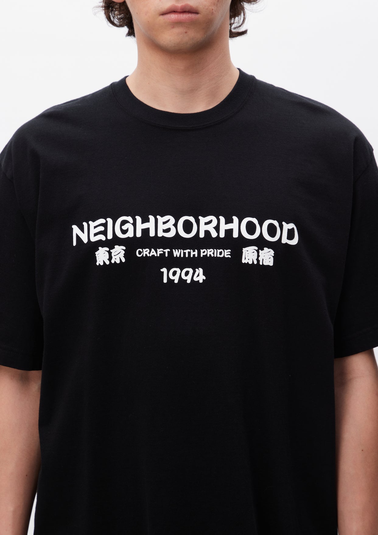 NEIGHBORHOOD NH . TEE SS-8 ブラック S - Tシャツ/カットソー(半袖/袖