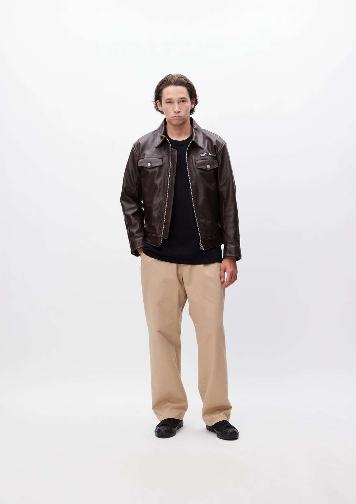 新品定価以下NEIGHBORHOOD SINGLE LEATHER JACKET-