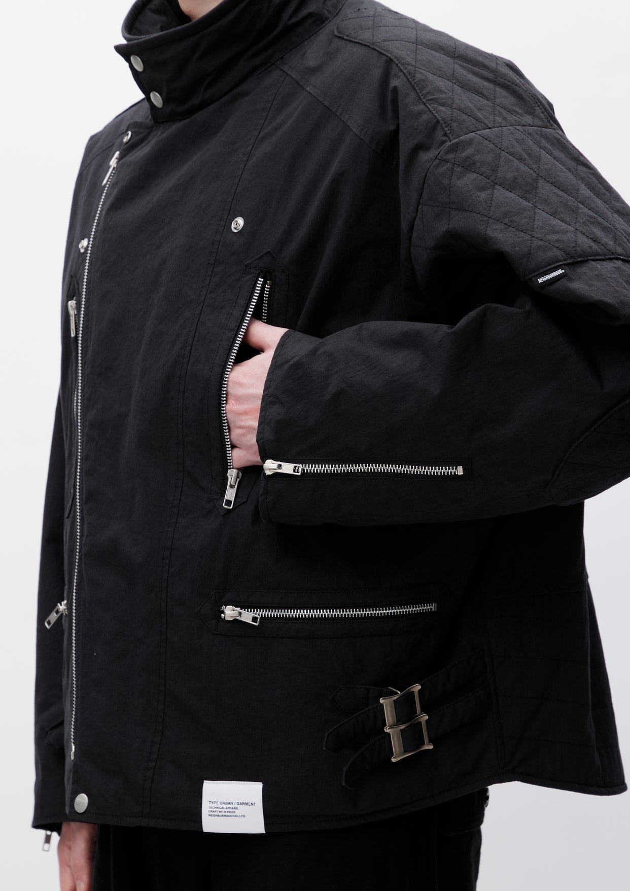 STANDCOLLAR RIDERS JACKET