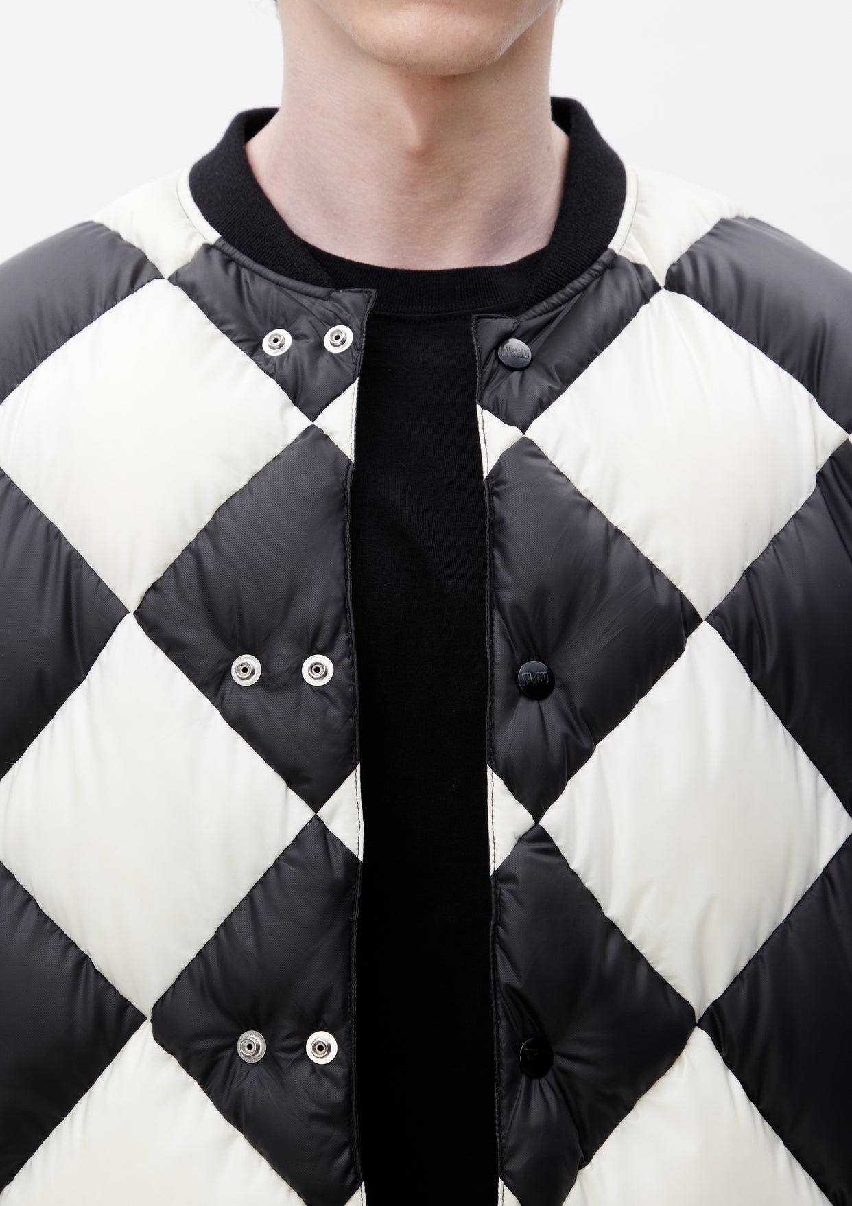 新品Mサイズ NEIGHBORHOOD CHECKER DOWN JACKET - ダウンジャケット