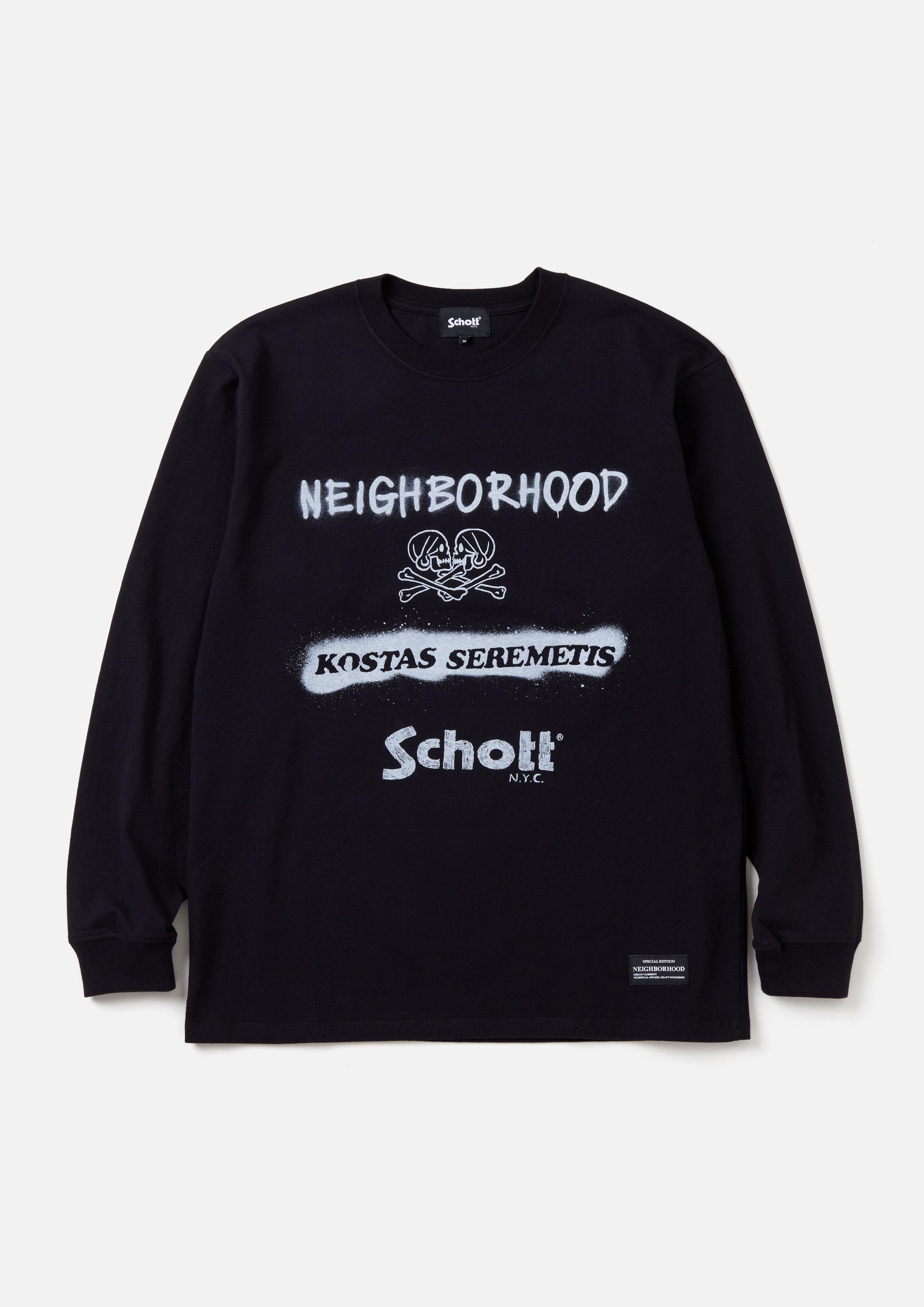 NH X Schott X KOSTAS SEREMETIS . TEE LS