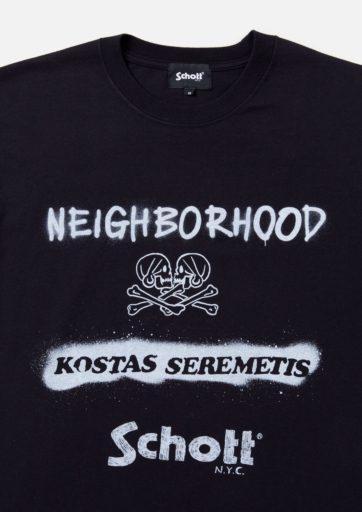 NH X Schott X KOSTAS SEREMETIS . TEE LS