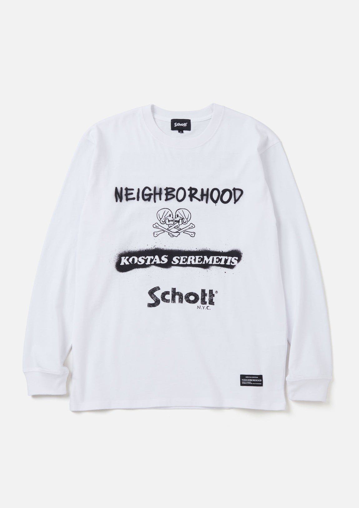 NH X Schott X KOSTAS SEREMETIS . TEE LS