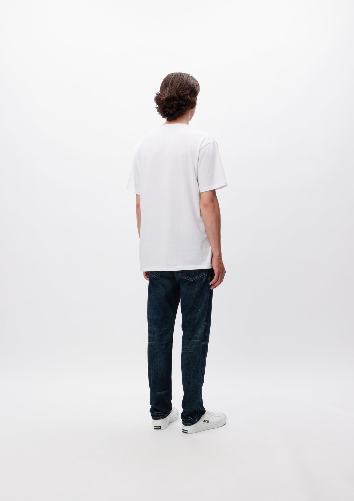 WASHED DENIM DP NARROW PANTS