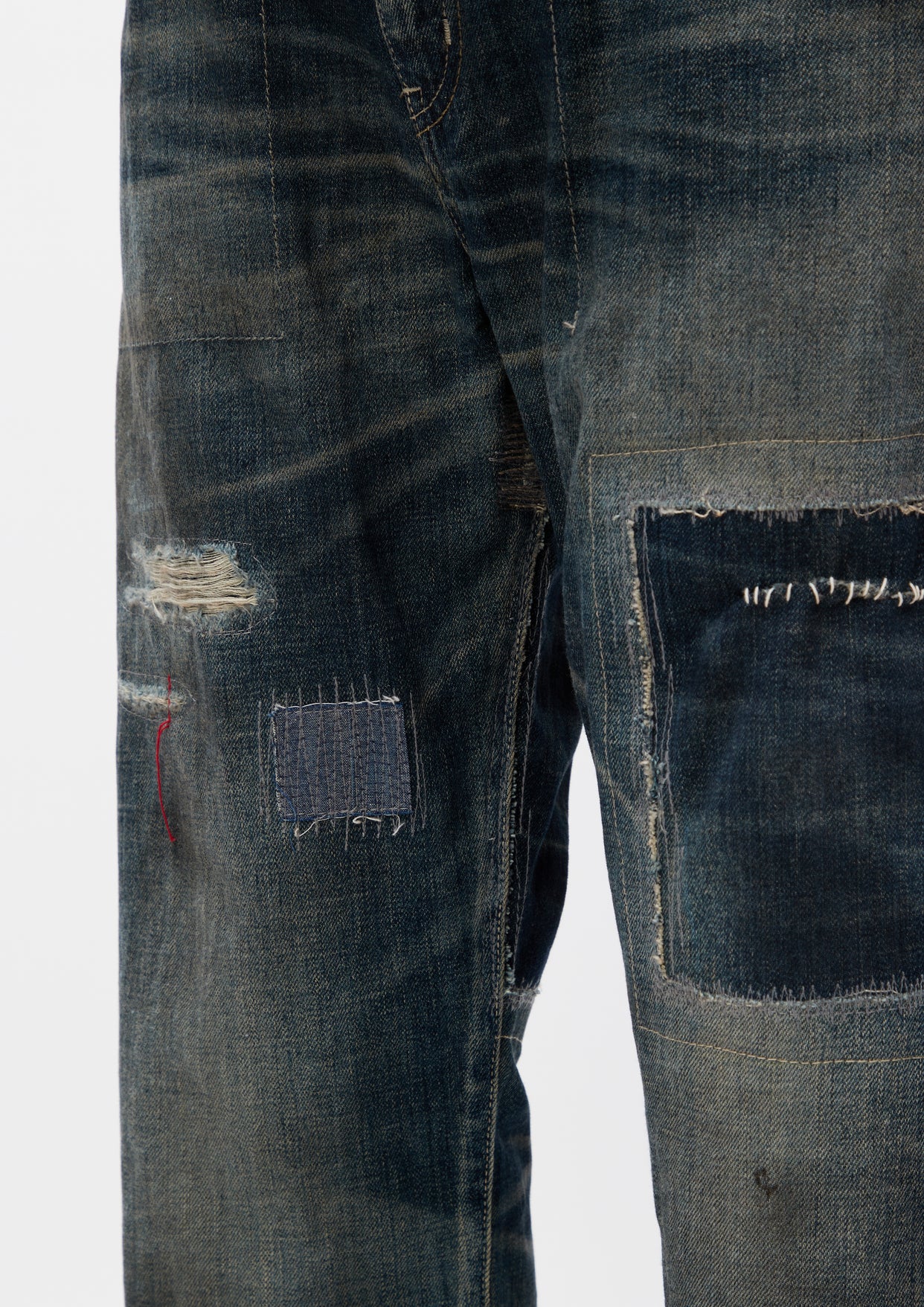 SAVAGE DENIM DP MID PANTS