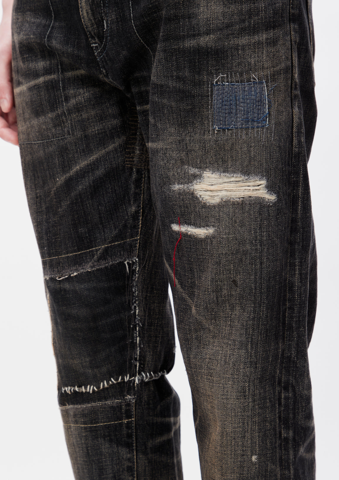 SAVAGE DENIM DP NARROW PANTS