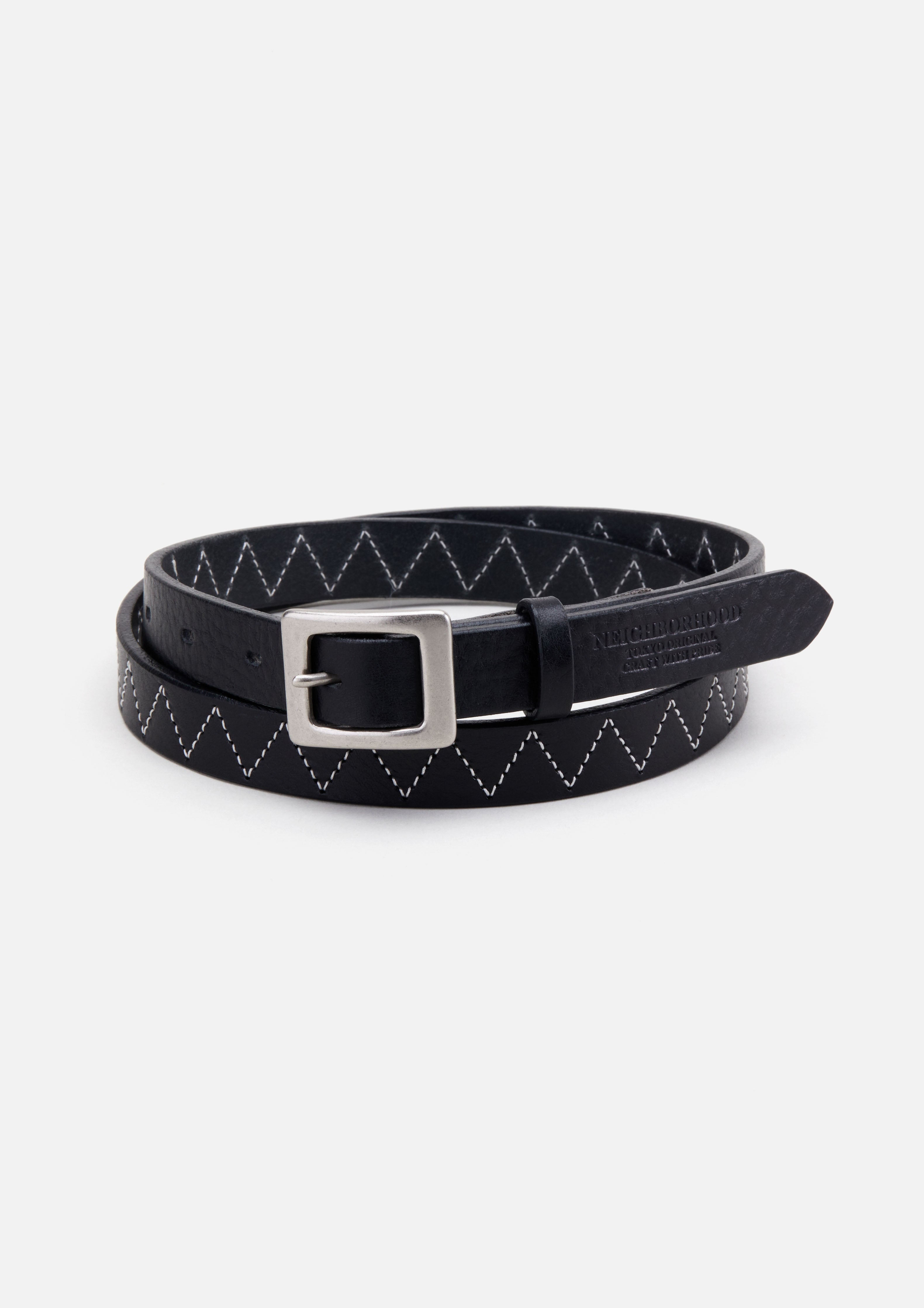 LEATHER NARROW BELT